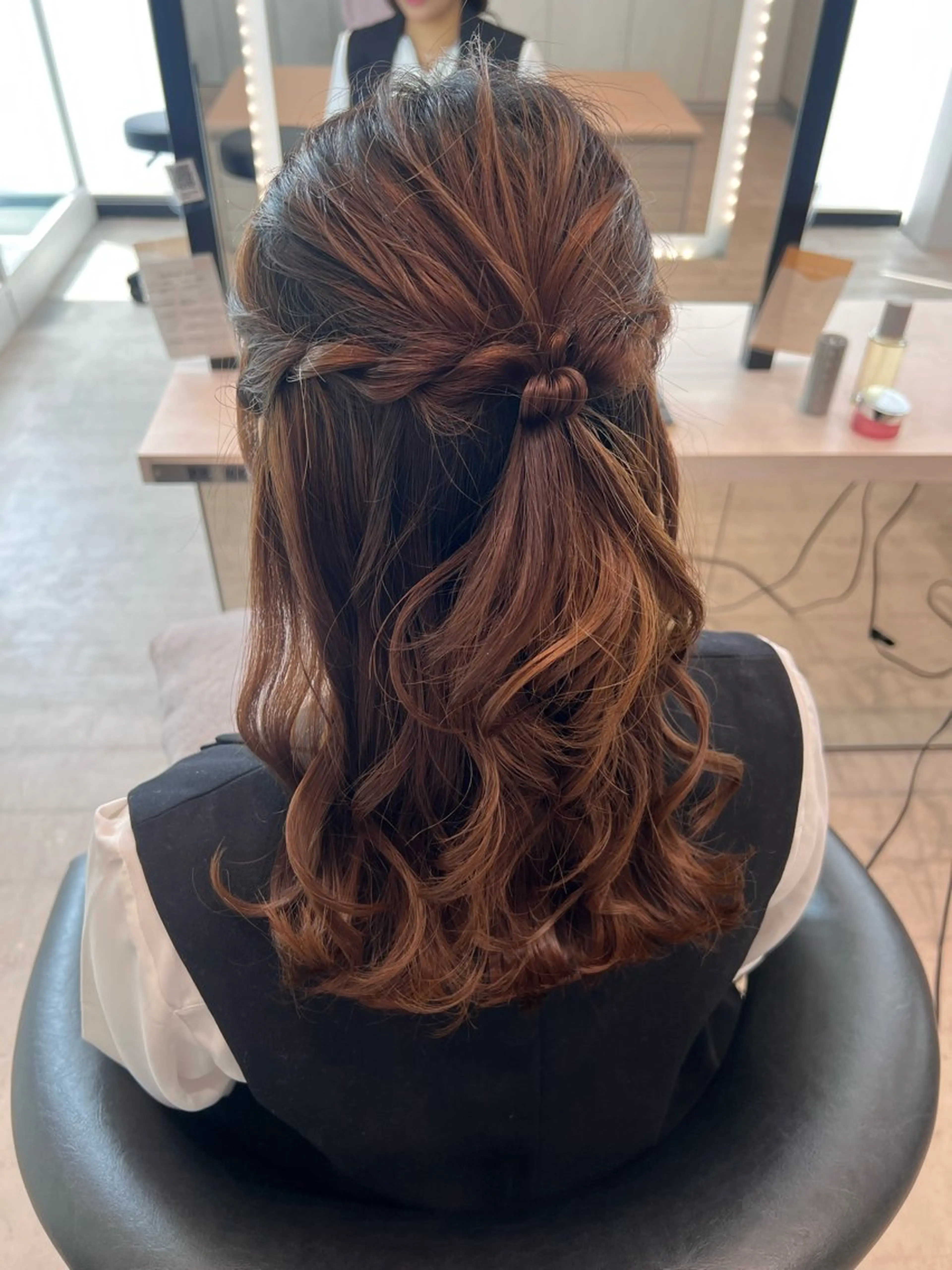 ロング ヘアアレンジ 似合わせカット 🌷透明感カラー🌷 内田零菜のヘアスタイル