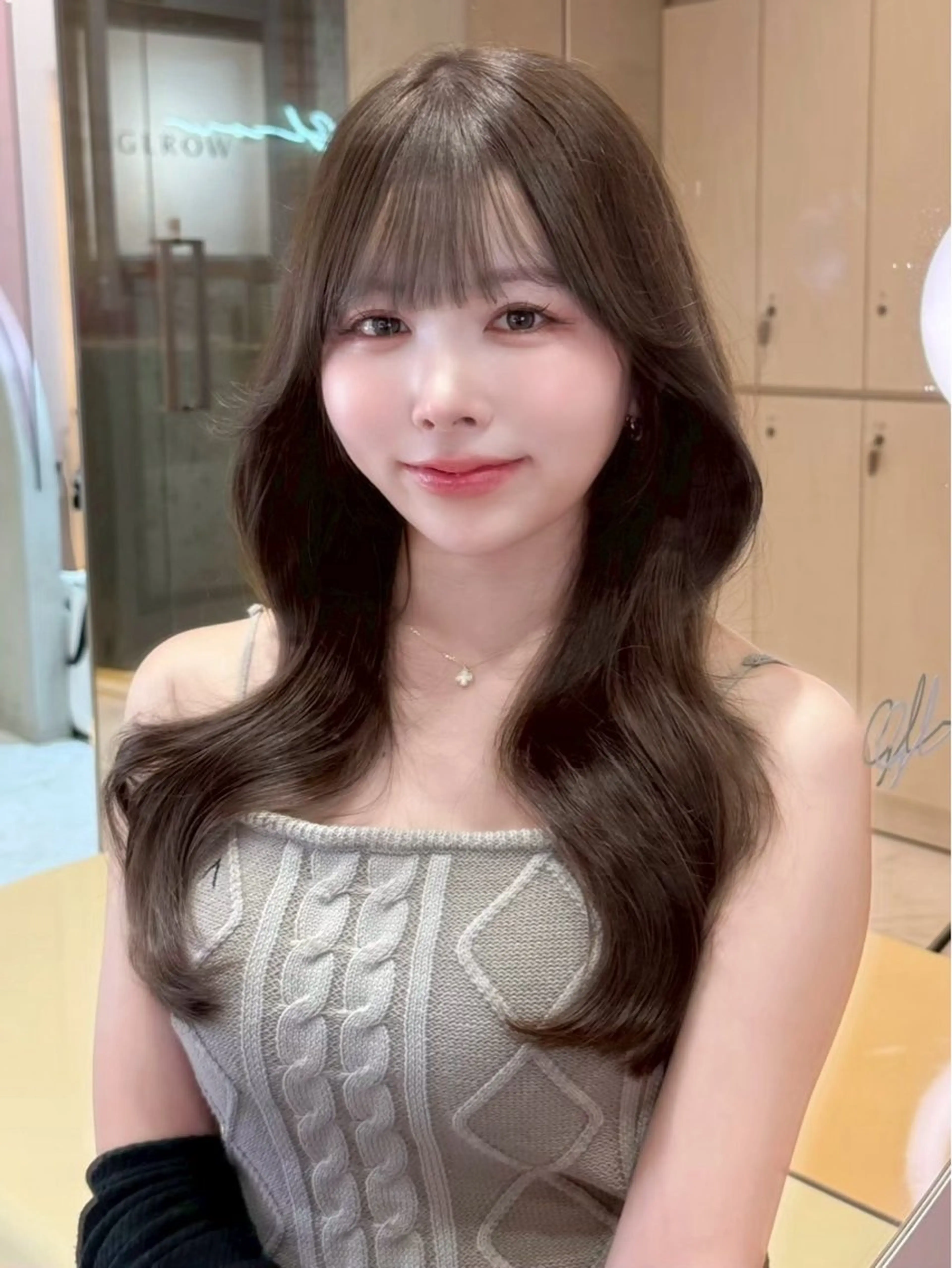 ロング カラー ヘアアレンジ カット ヘアカラー 縮毛矯正 トリートメント 美髪矯正🫧/ 吉田こうすけのヘアスタイル