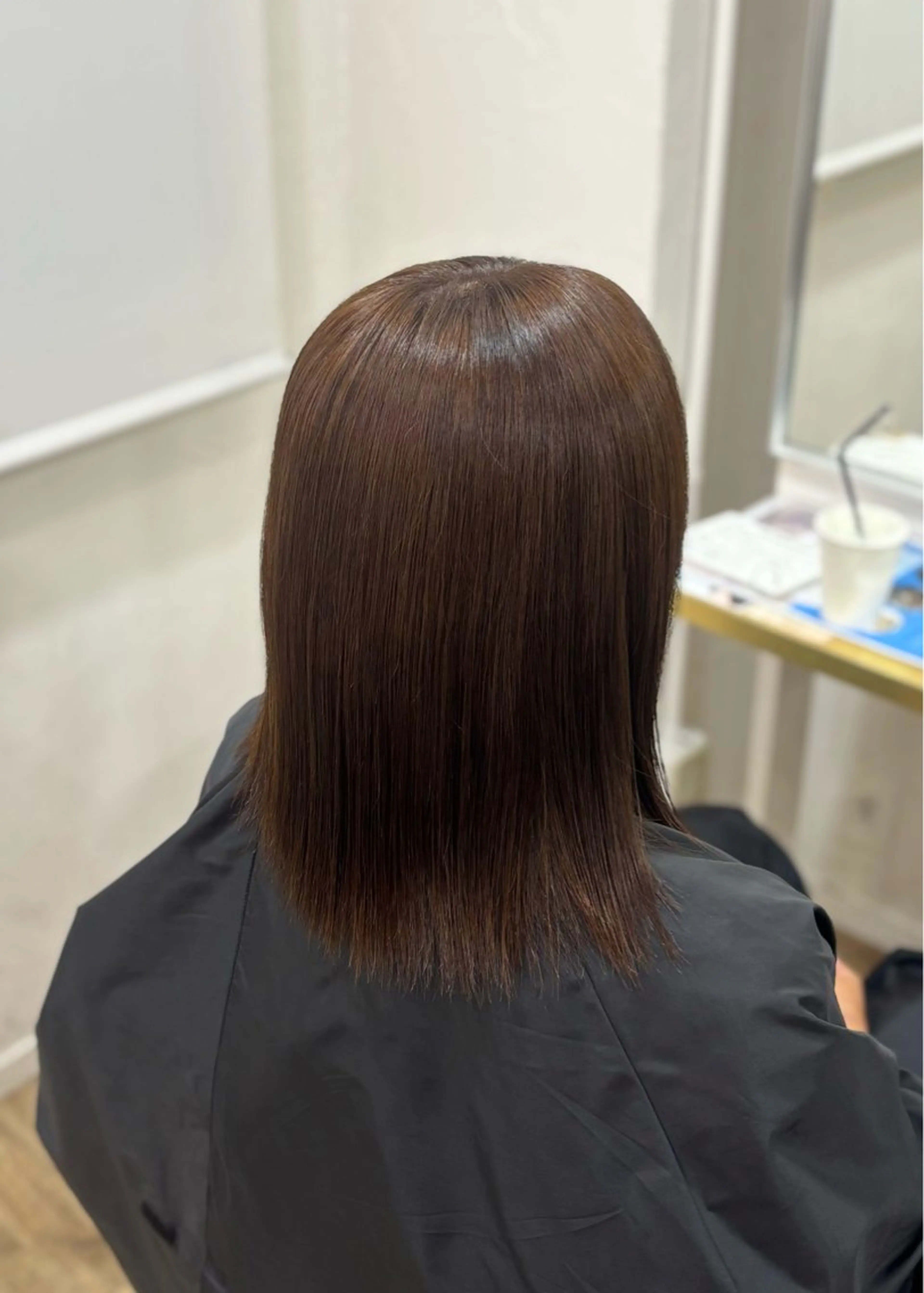 ミディアム カラー ヘアカラー トリートメント 艶髪カラー/ 茶屋町/王子凌汰のヘアスタイル