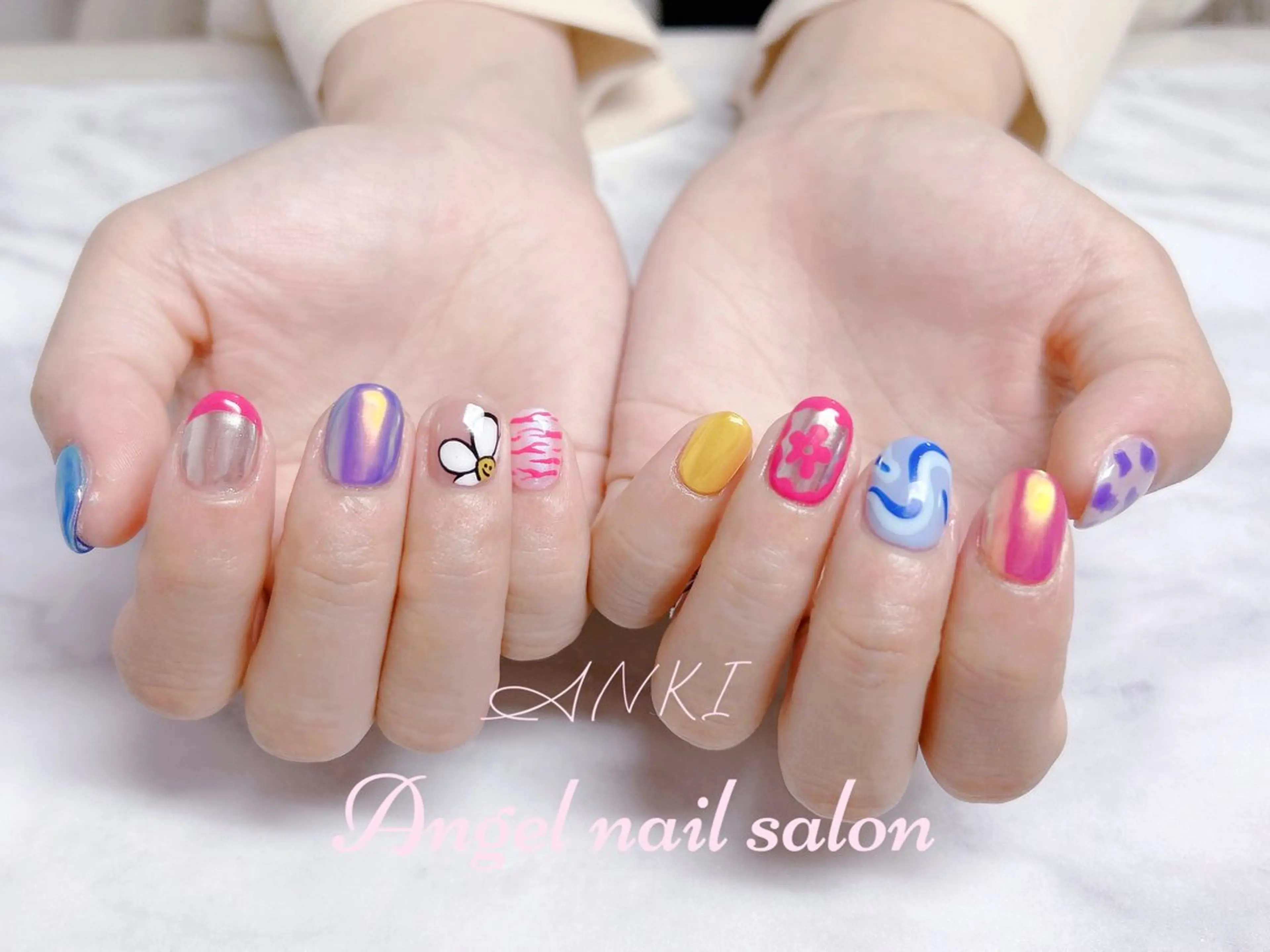 ネイル ハンドネイル ハンドケア Angel nail salonのネイルデザイン