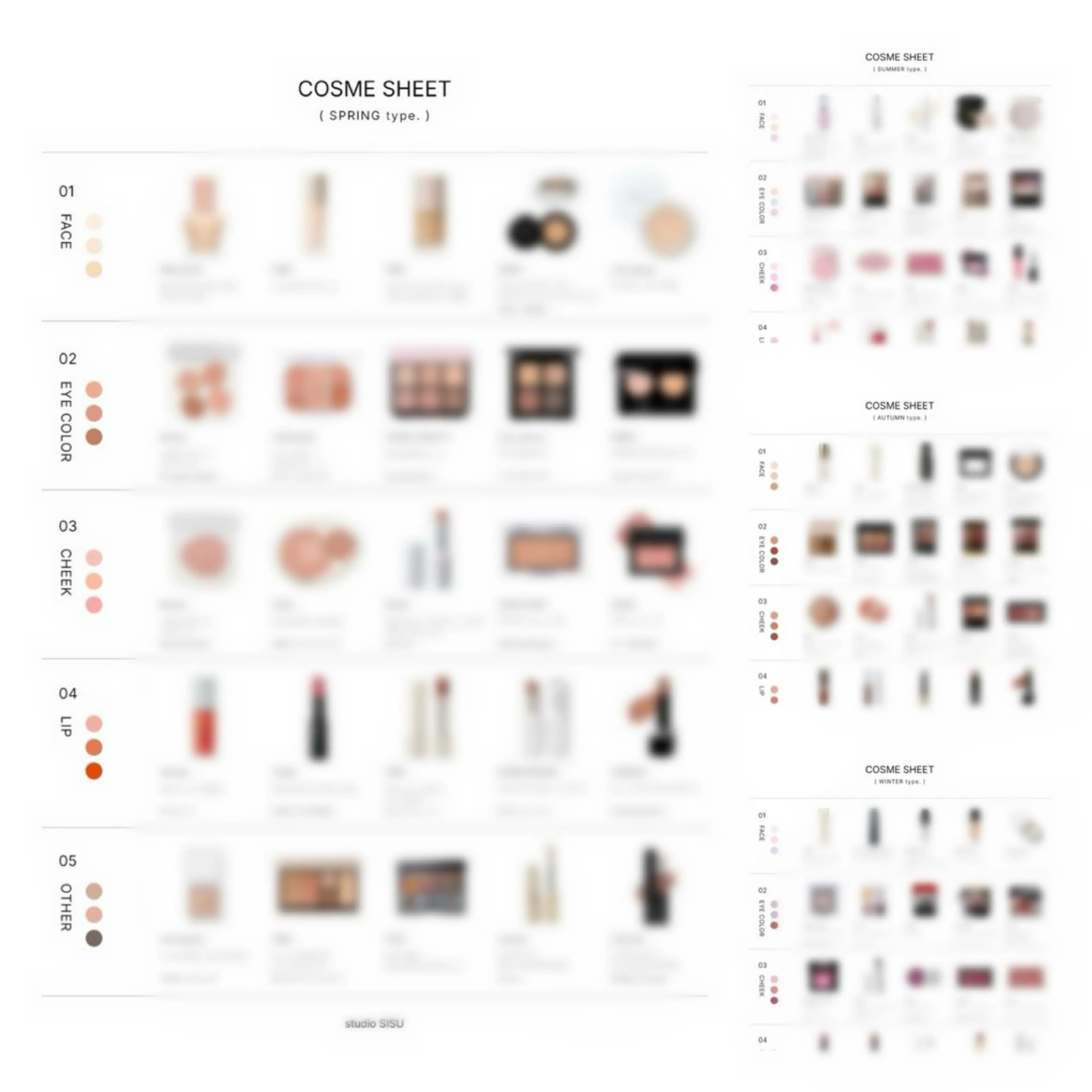 パーソナルカラー診断 パーソナルカラー診断 骨格・顔診断🪞カナのその他イメージ