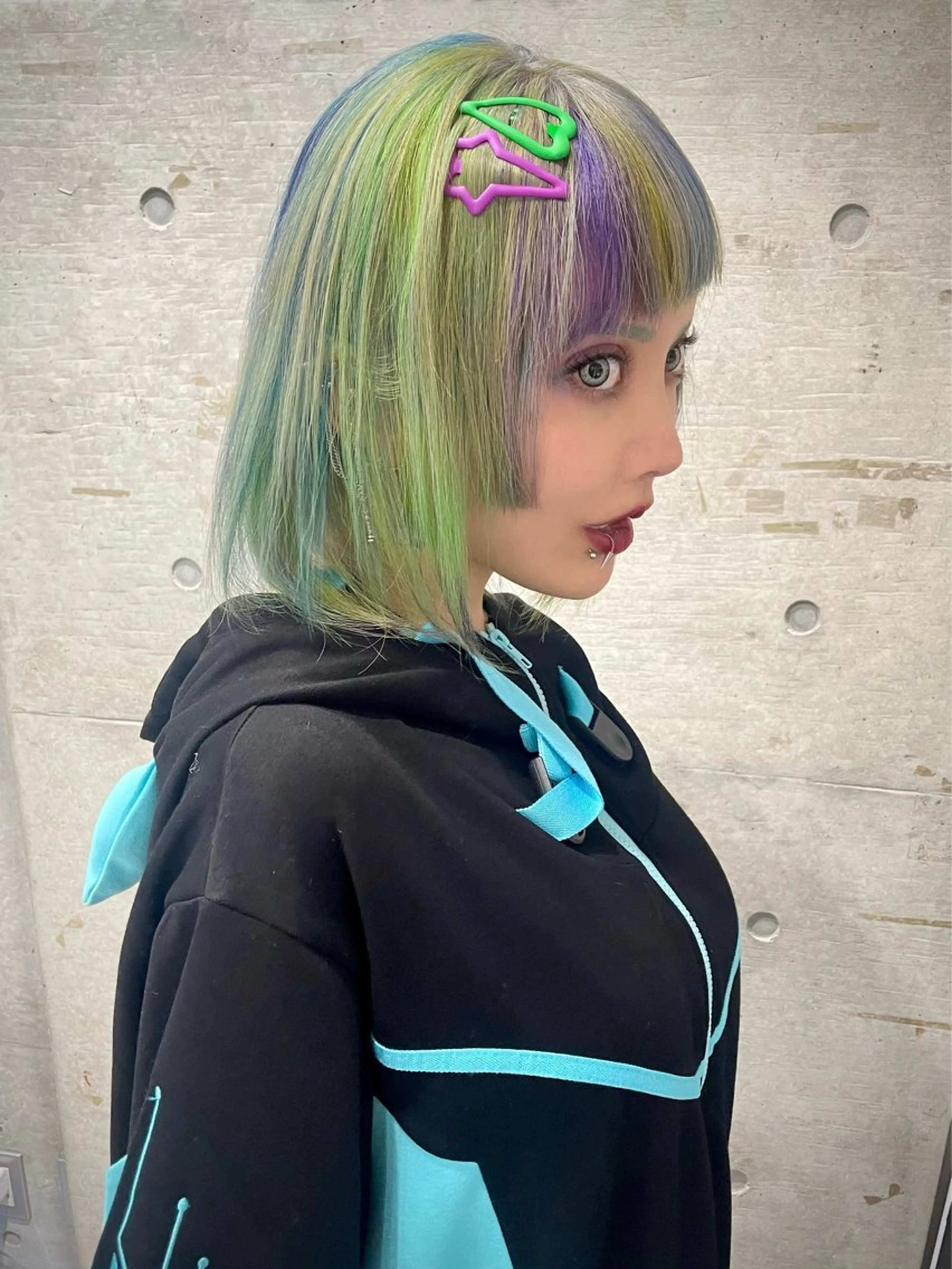 カラー ヘアカラー 🍭ハイトーン/ デザインカラー🦄のヘアスタイル