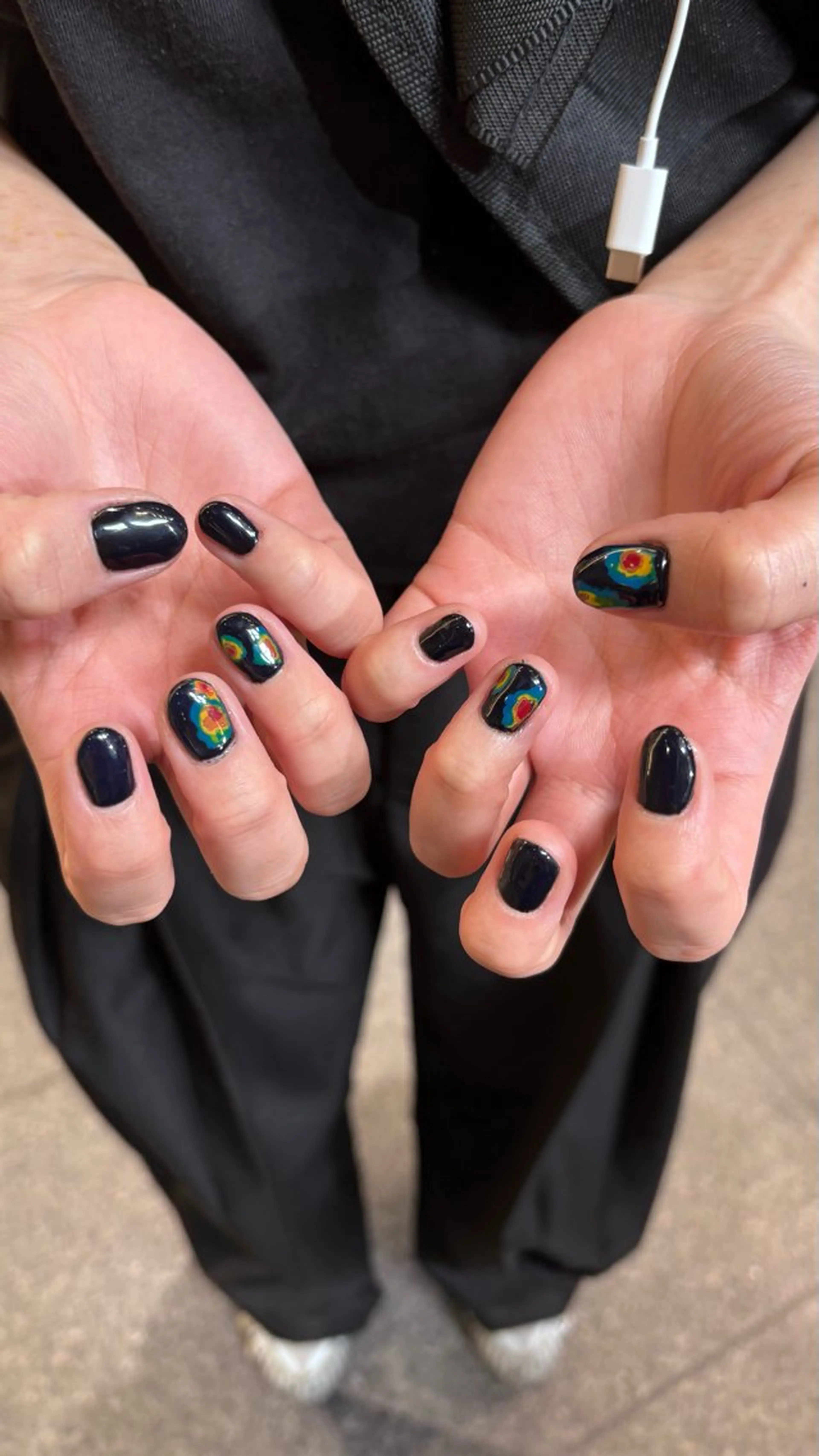 ネイル ハイトーン/レイヤー KYOKA🩶のヘアスタイル