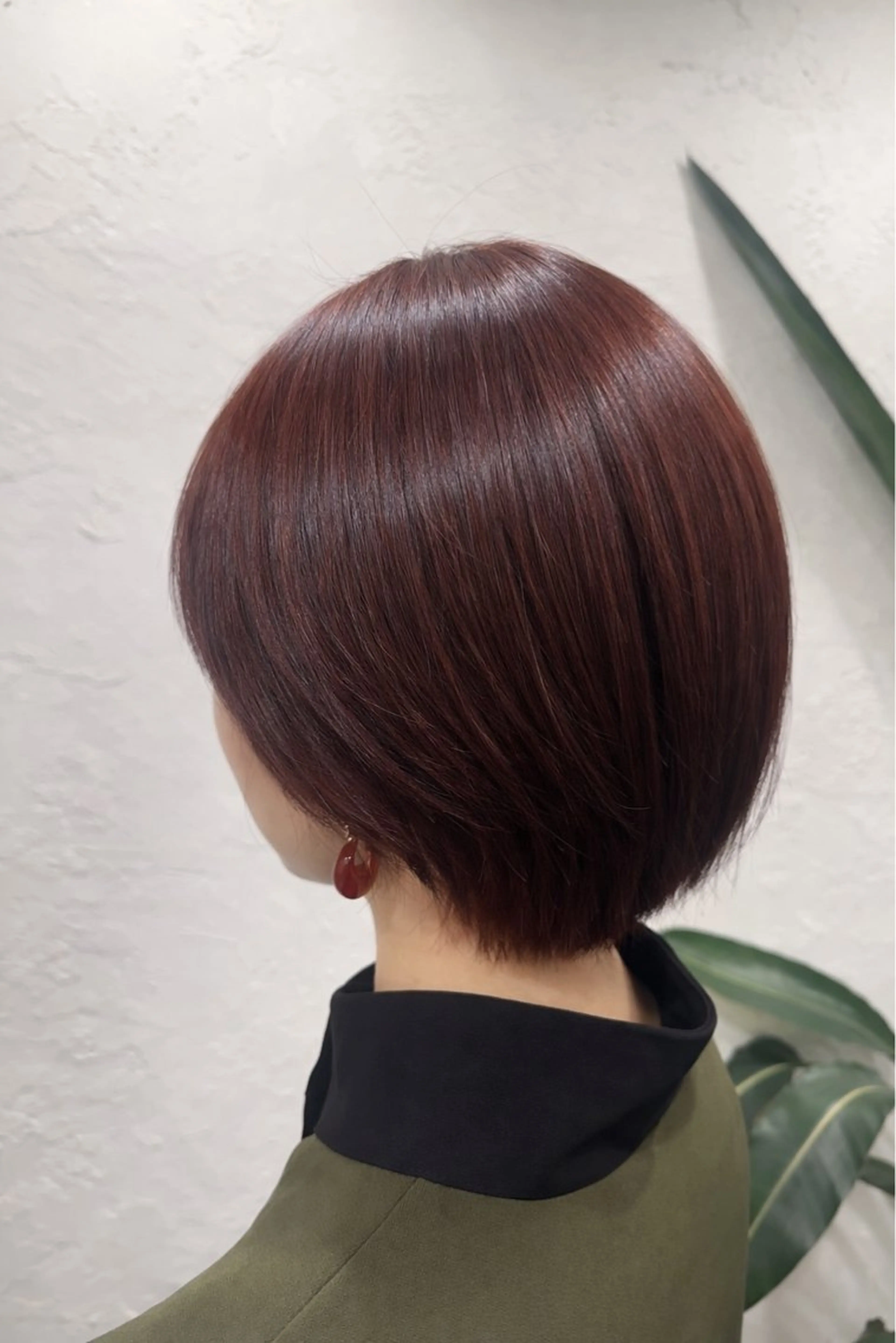 ショート カラー ブリーチ ブリーチなしカラー レッドカラー 平日の夜限定 再現度抜群✨しん✨️のヘアスタイル