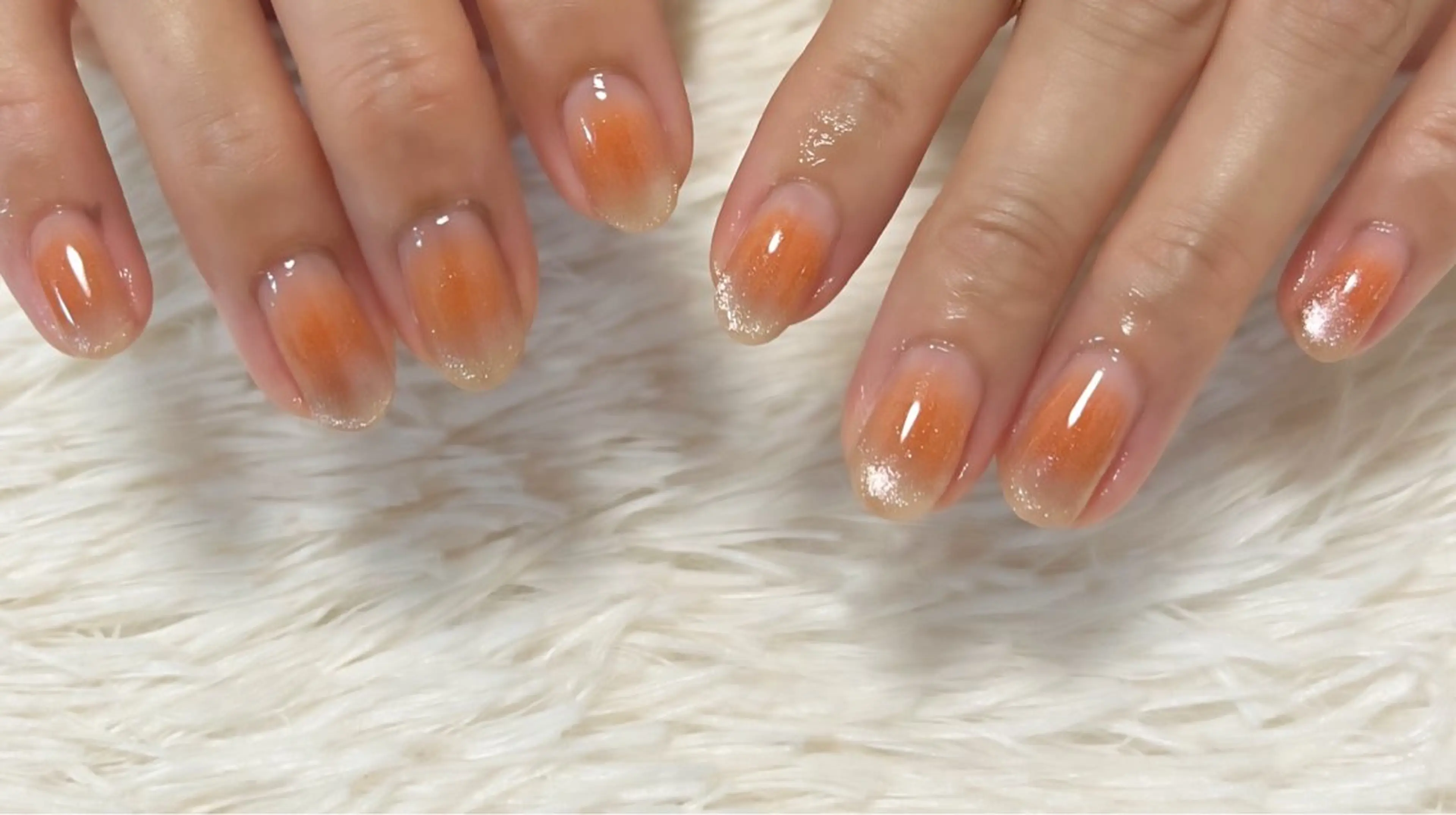 ネイル チークネイル マグネットネイル ワンホンネイル ハンドネイル 島田 亜紀のネイルデザイン