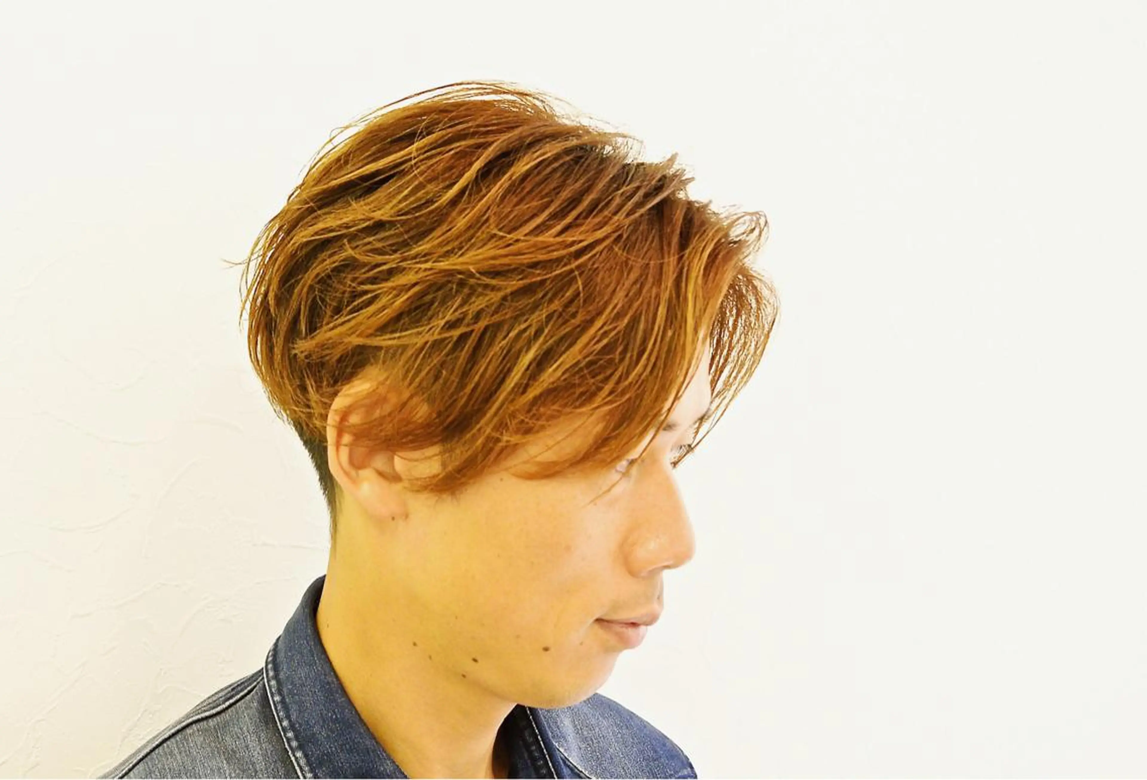 ミディアム メンズ 石鳶 勝のヘアスタイル