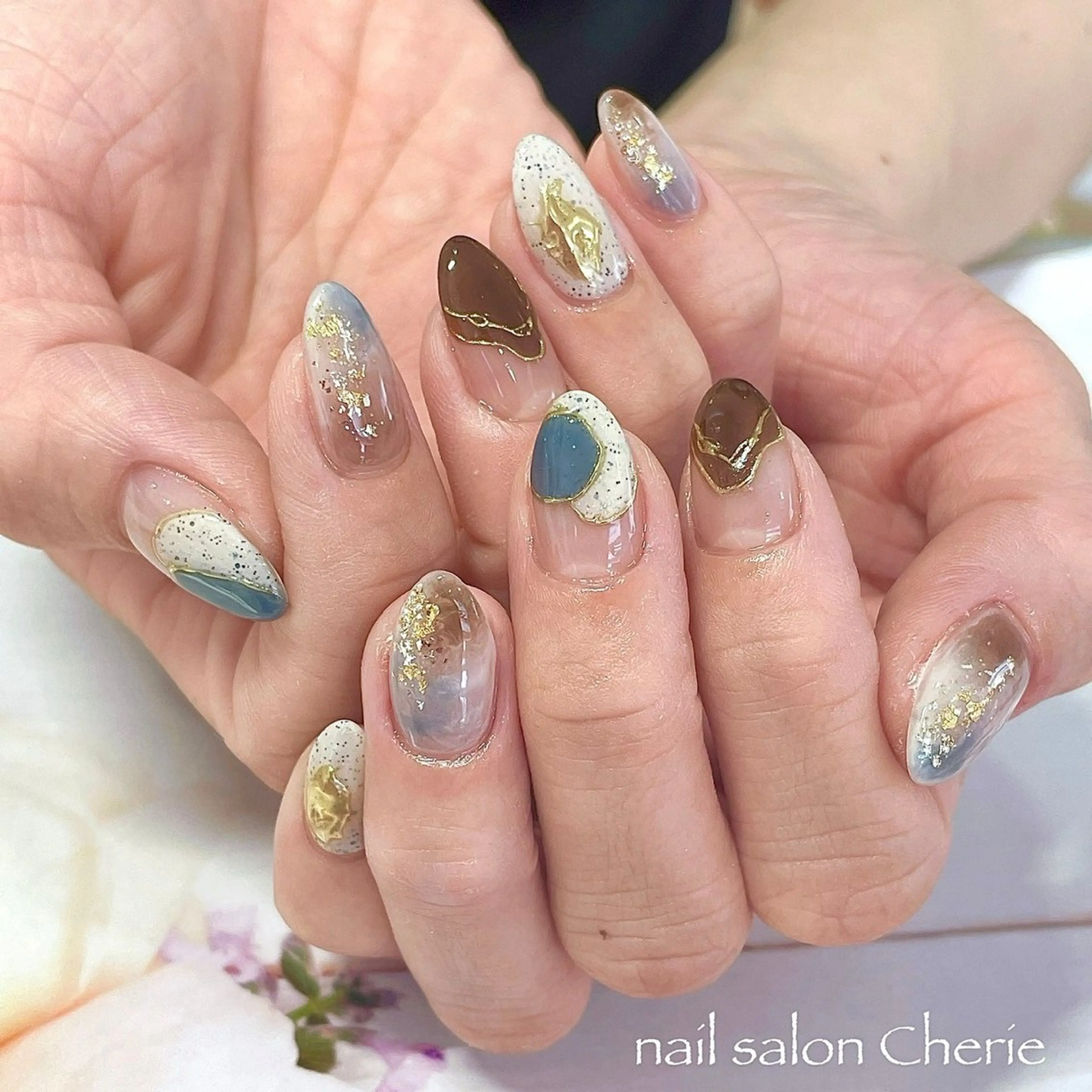 ネイル ハンドネイル nail salon Cherie ネイルサロン シェリー所属・nail salon Cherieのネイルデザイン
