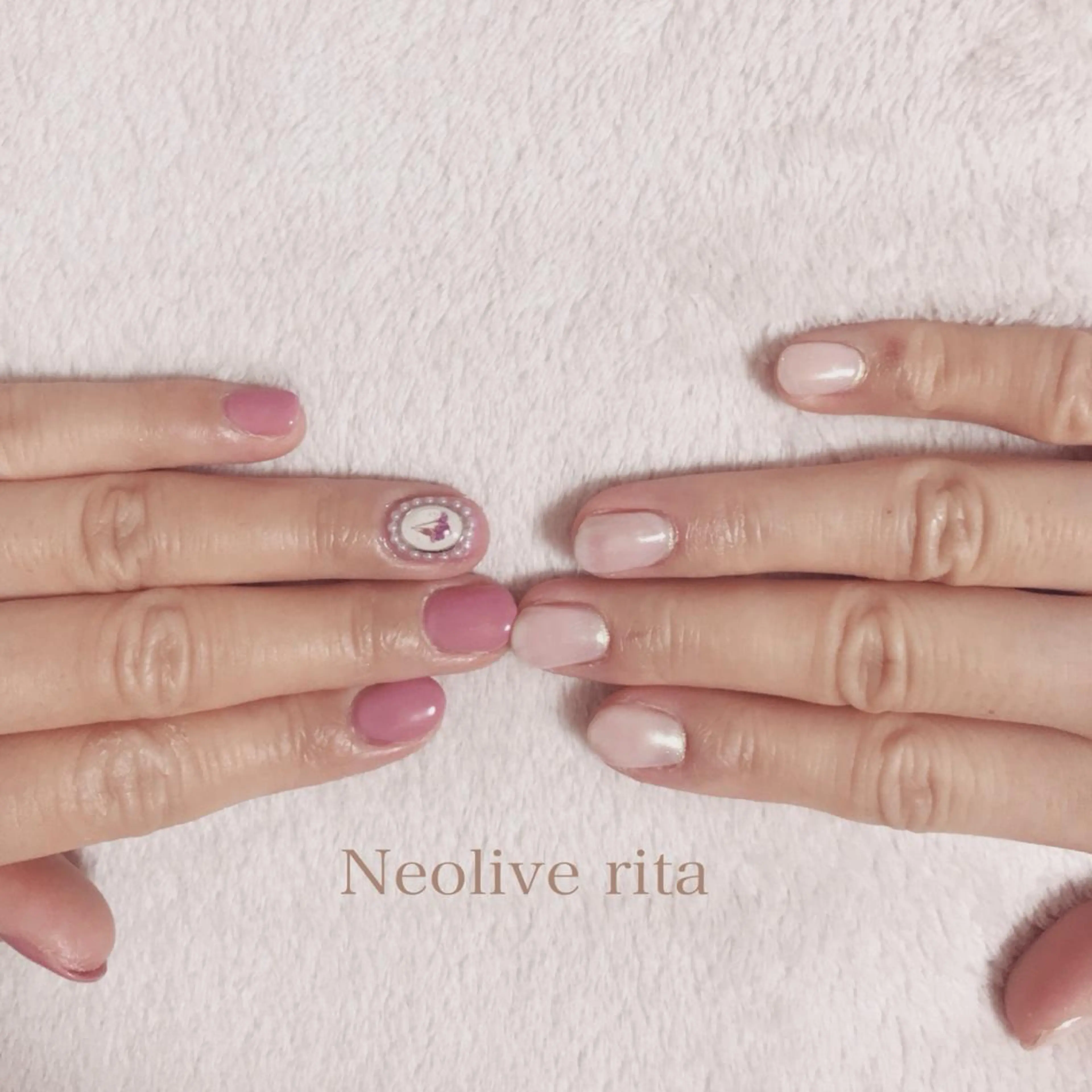 ネイル 原 麻耶のヘアスタイル