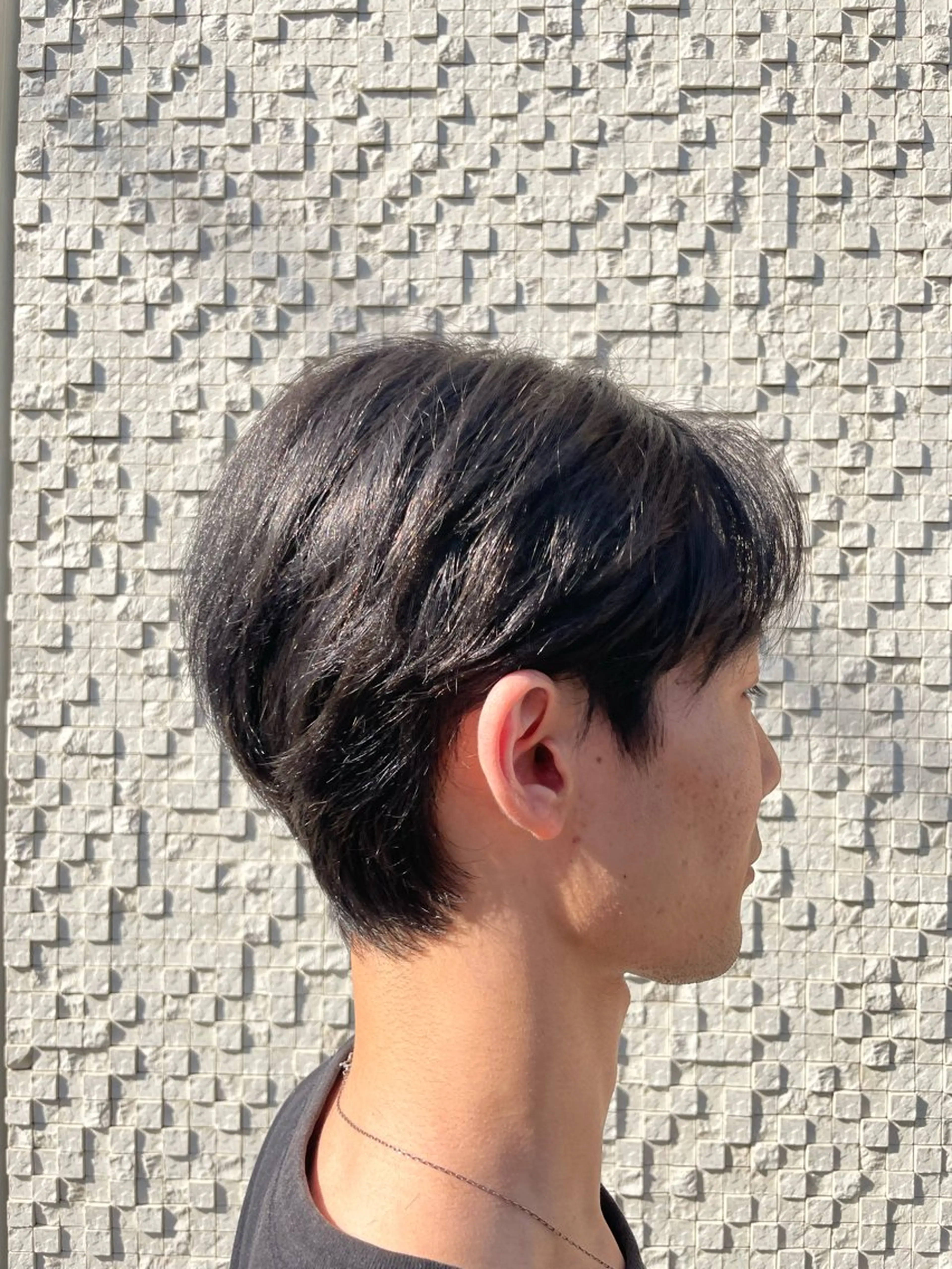 ショート カラー ダブルカラー グレージュ 撮影モデル様募集✨ ケンジのヘアスタイル