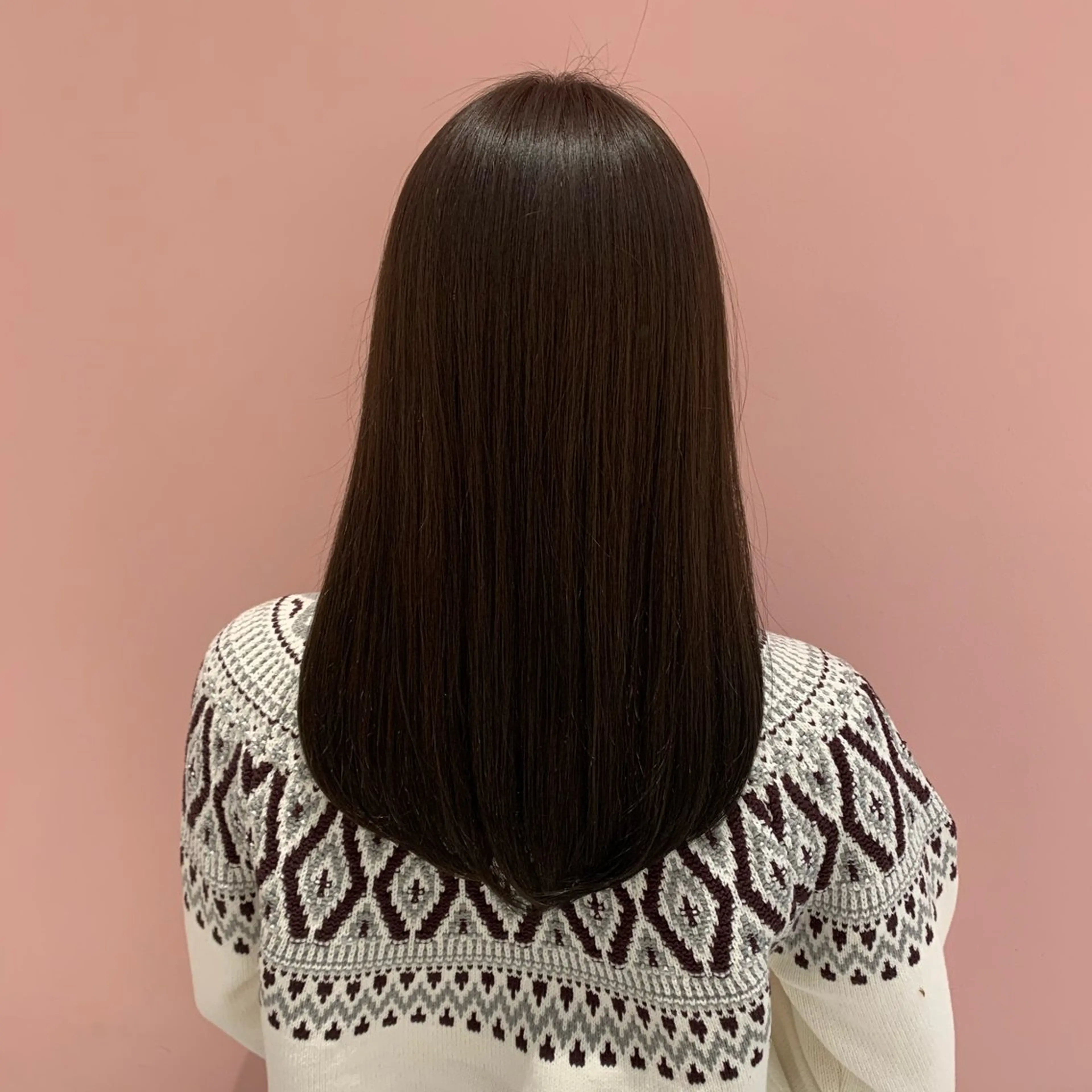 カラー(ブリーチなし)+トリートメントの写真