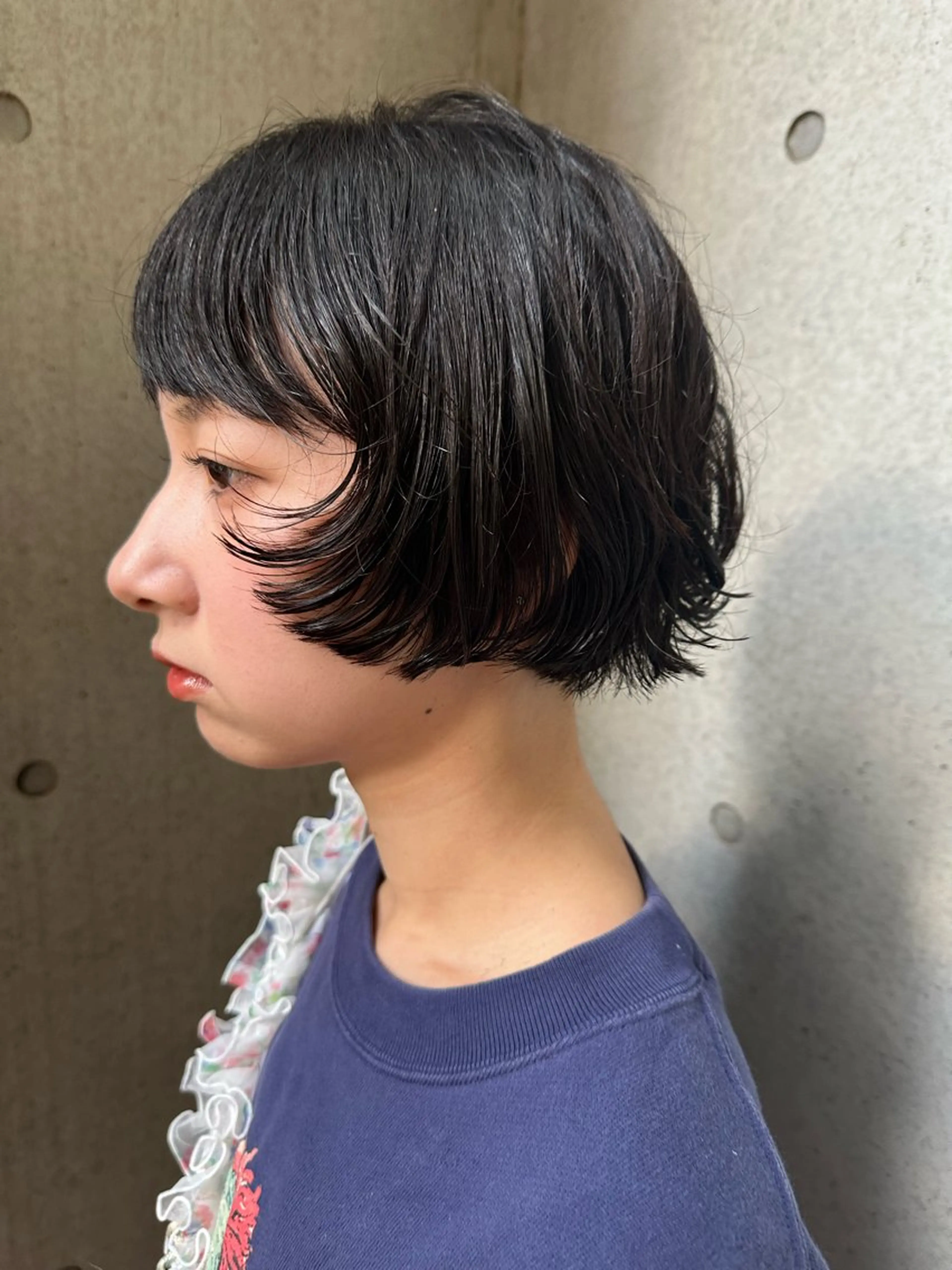 ショート 似合わせカット /パーマ岡本淳平のヘアスタイル