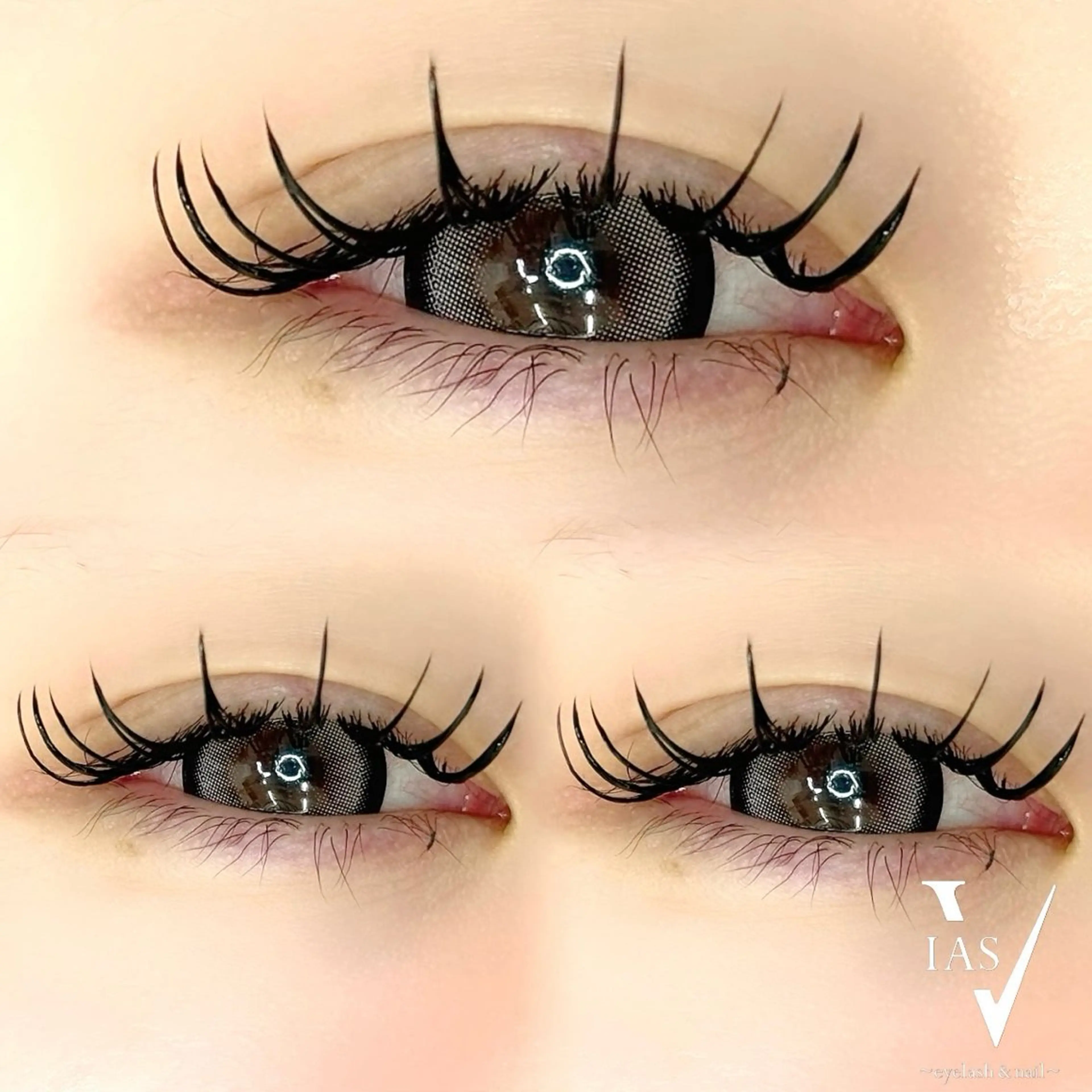 マツエク・マツパ フラットラッシュ マツエク VIAS sakiのマツエク・マツパデザイン