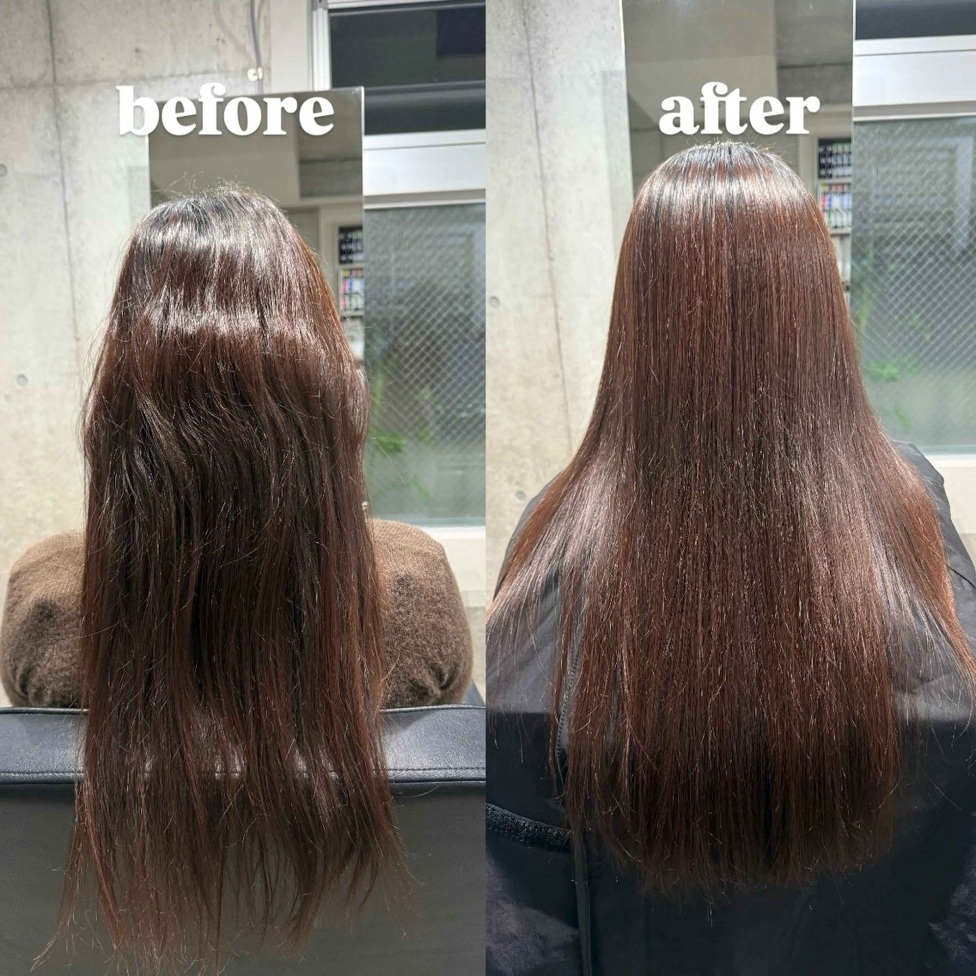 ロング 縮毛矯正 縮毛矯正 みさきのヘアスタイル