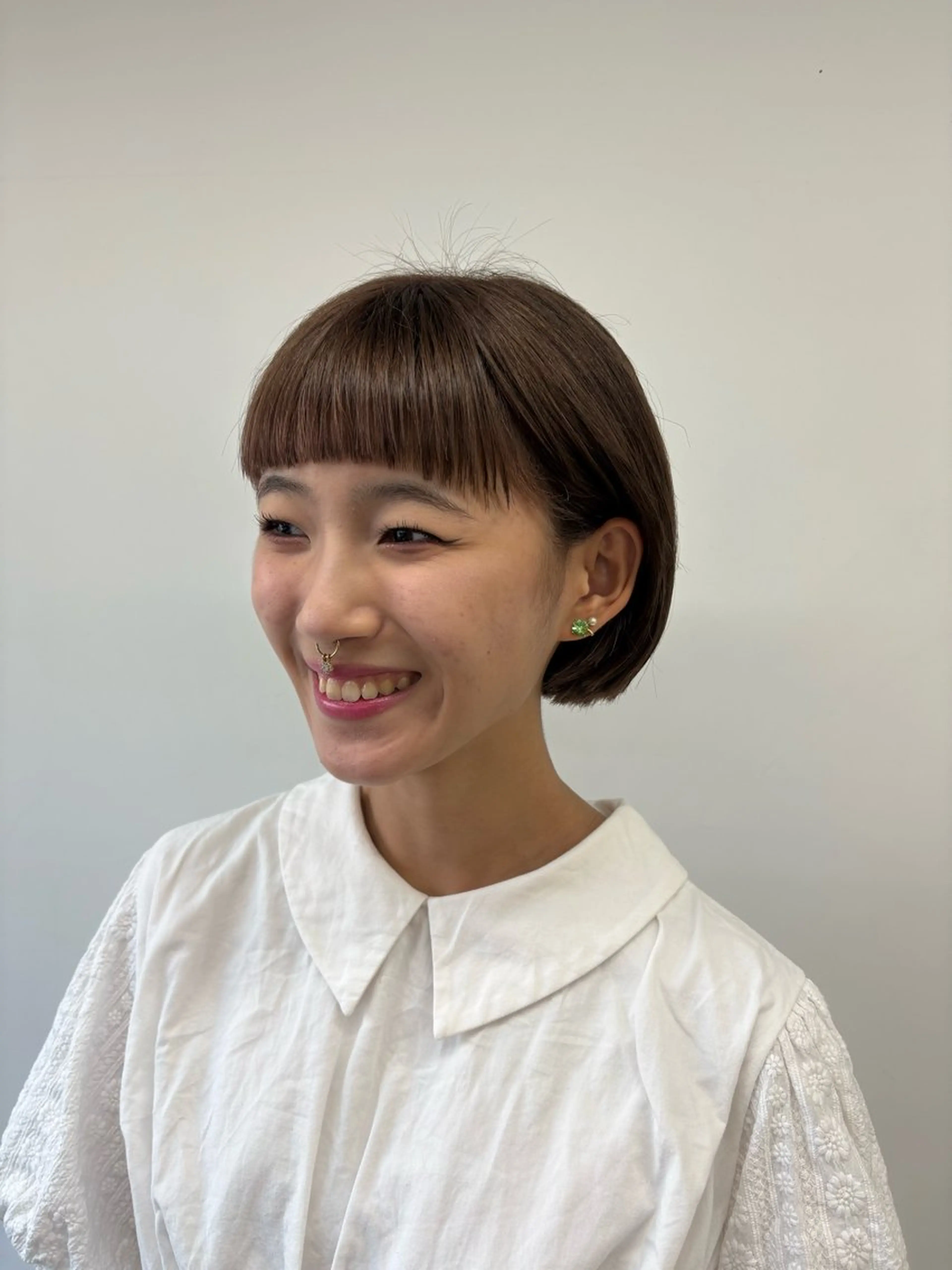 ショート カラー ボブ カット ヘアカラー トリートメント Emma ecole所属・Emma ecole /栄/RIOのヘアスタイル