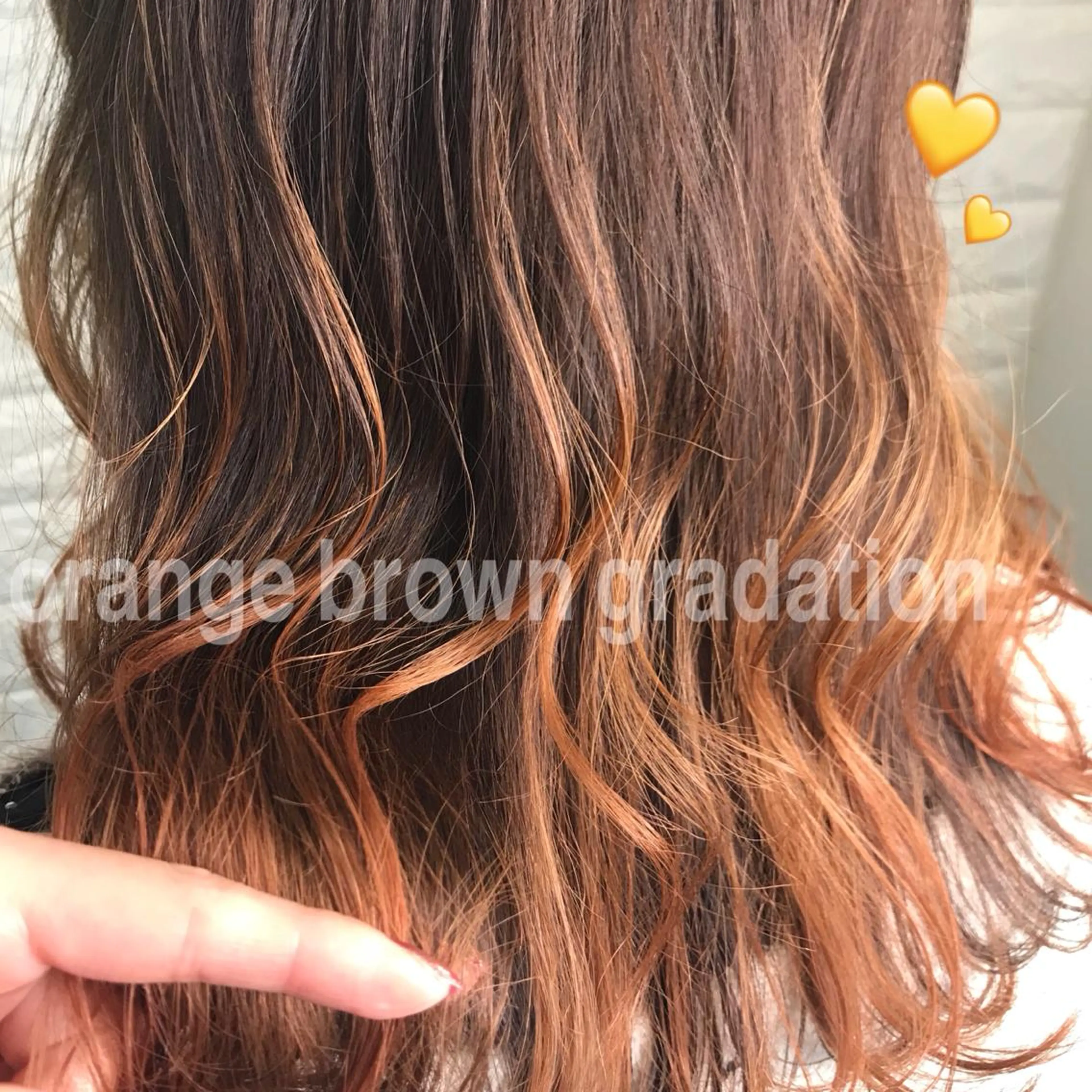 セミロング カラー knock【ノック】所属・烏丸韓国ヘア🇰🇷 ayaka🎀のヘアスタイル