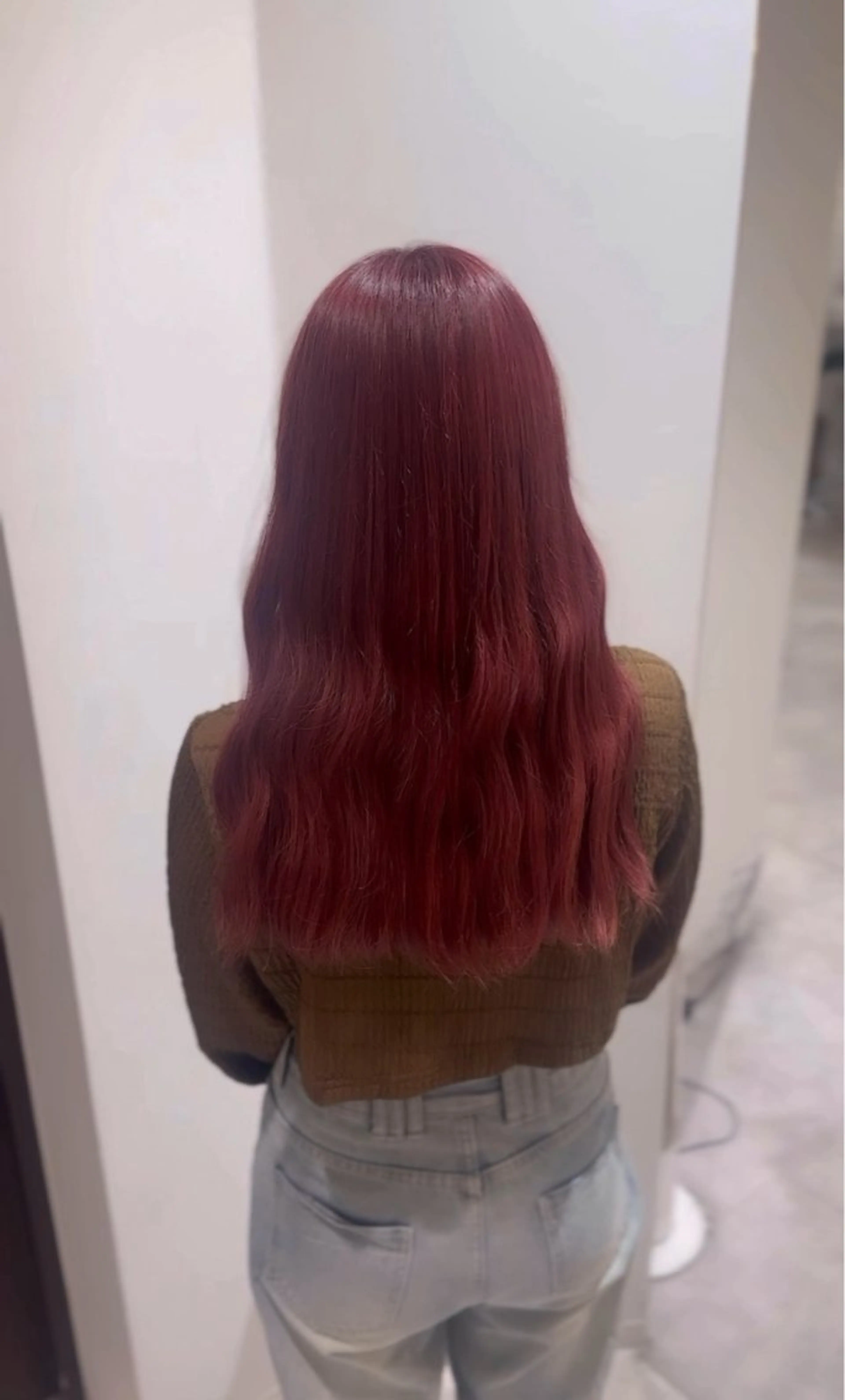 カラー 🇰🇷韓国風艶髪 /AZUSA🤍のヘアスタイル