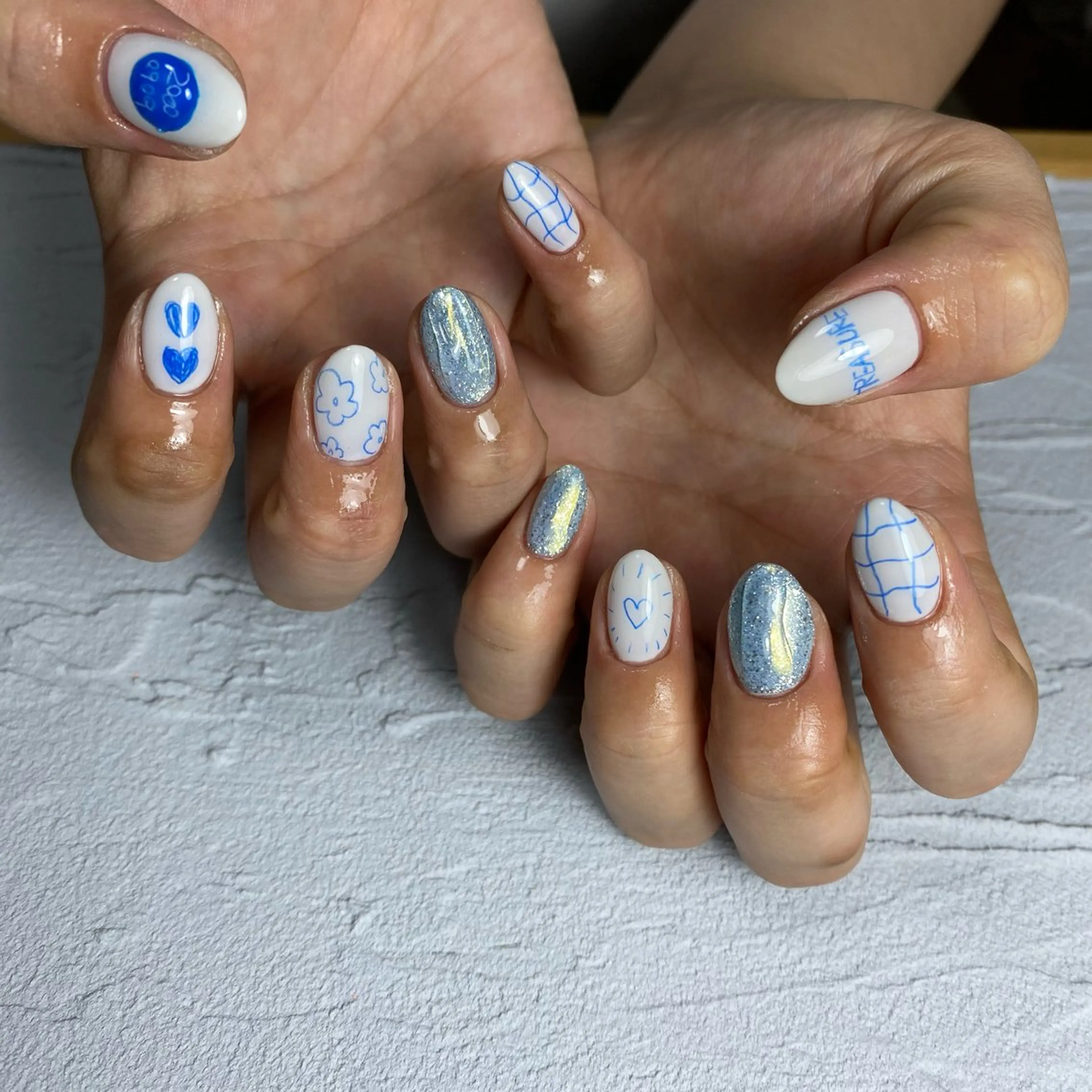 ネイル ハンドネイル Re:Smil所属・☺︎ NOZOMI☺︎のネイルデザイン