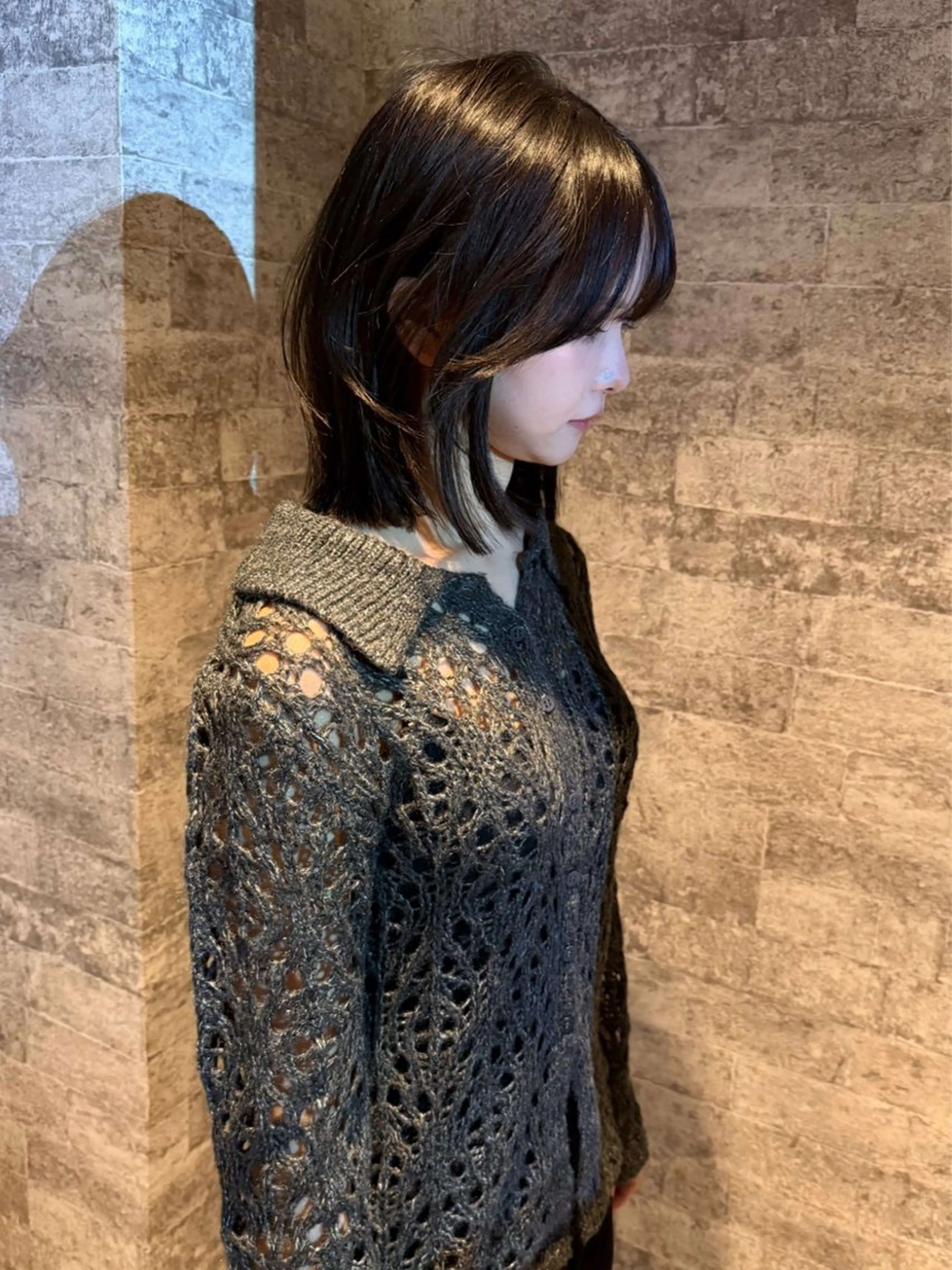 ミディアム カラー カット ヘアカラー トリートメント mai / linoah˚✧のヘアスタイル