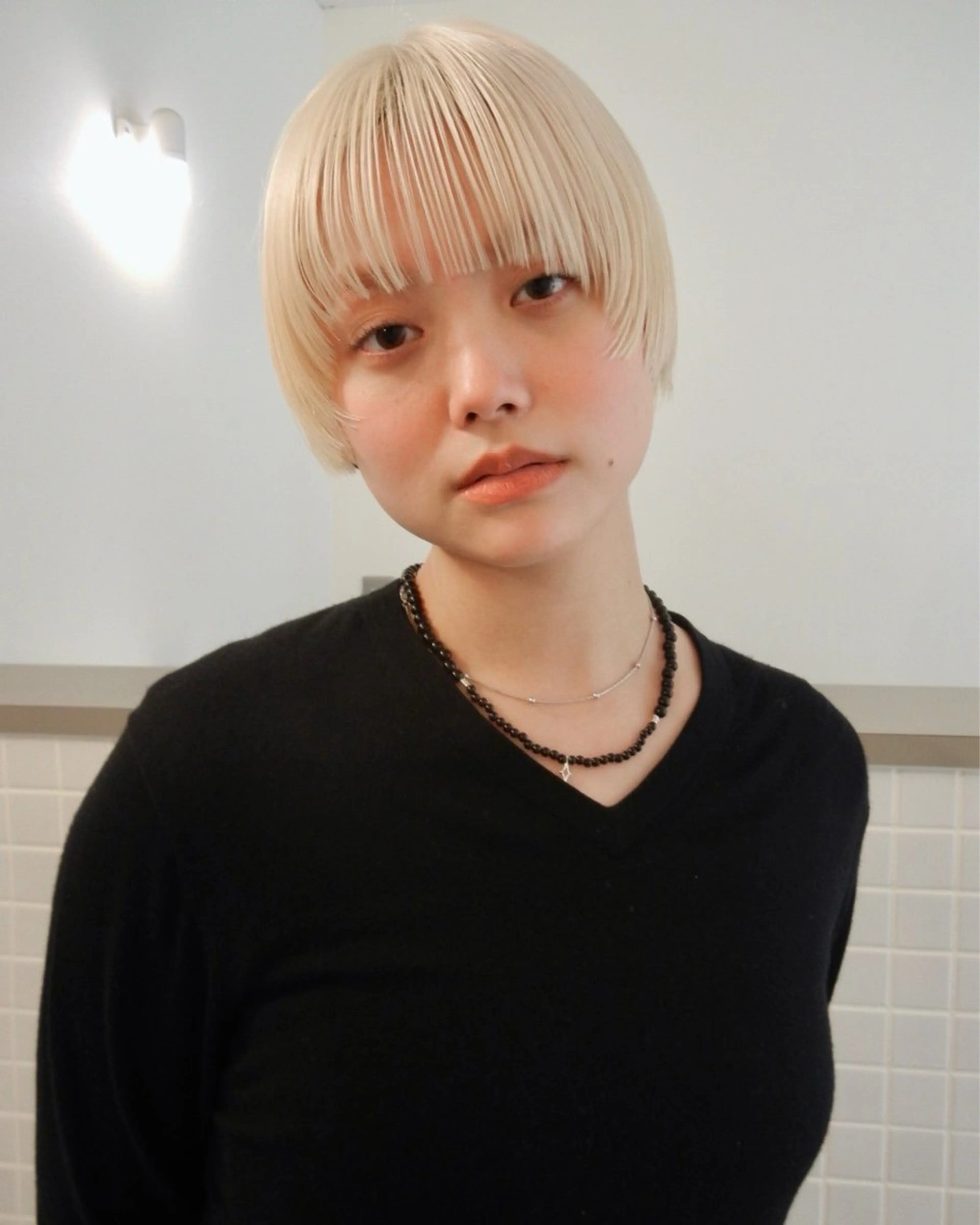 ショート カラー デザイン/レイヤー Kaito🐩/栄のヘアスタイル