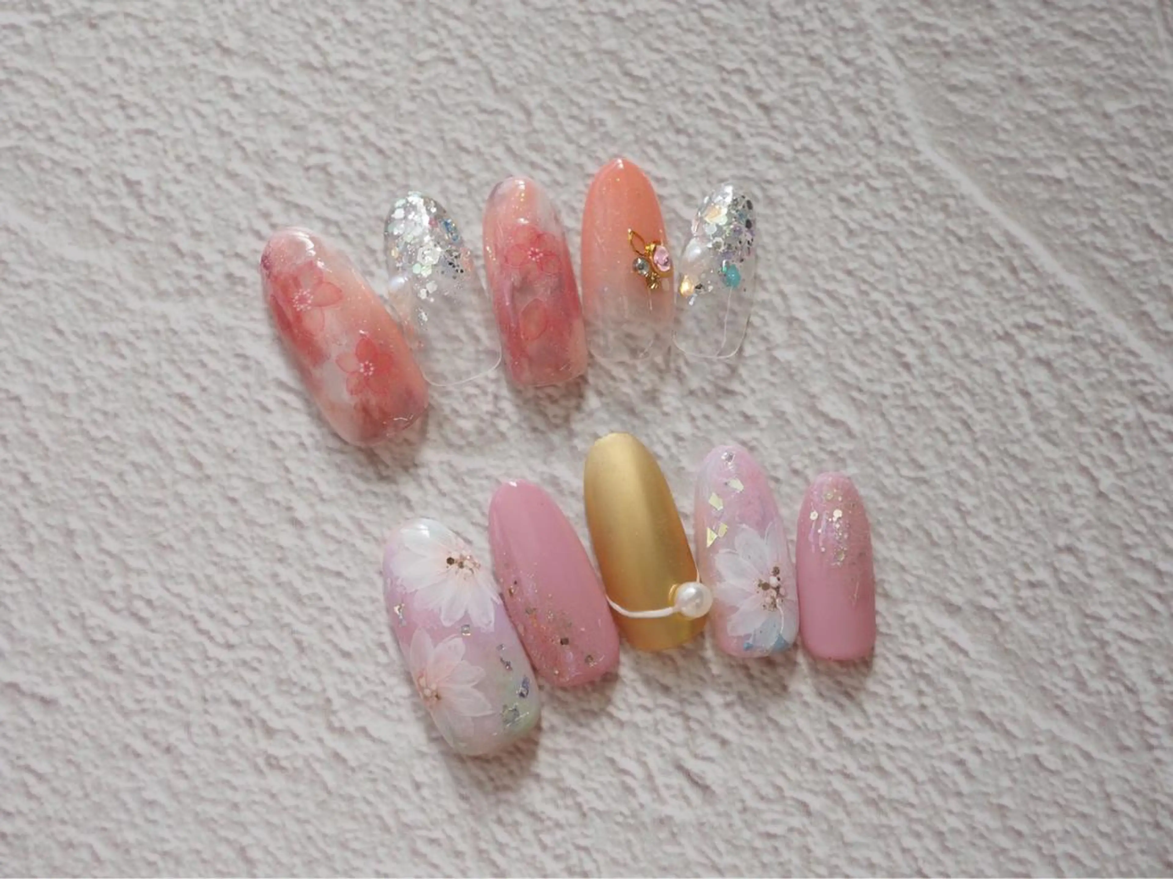 ネイル 春ネイル Glück ...所属・Glück... chikakoのネイルデザイン