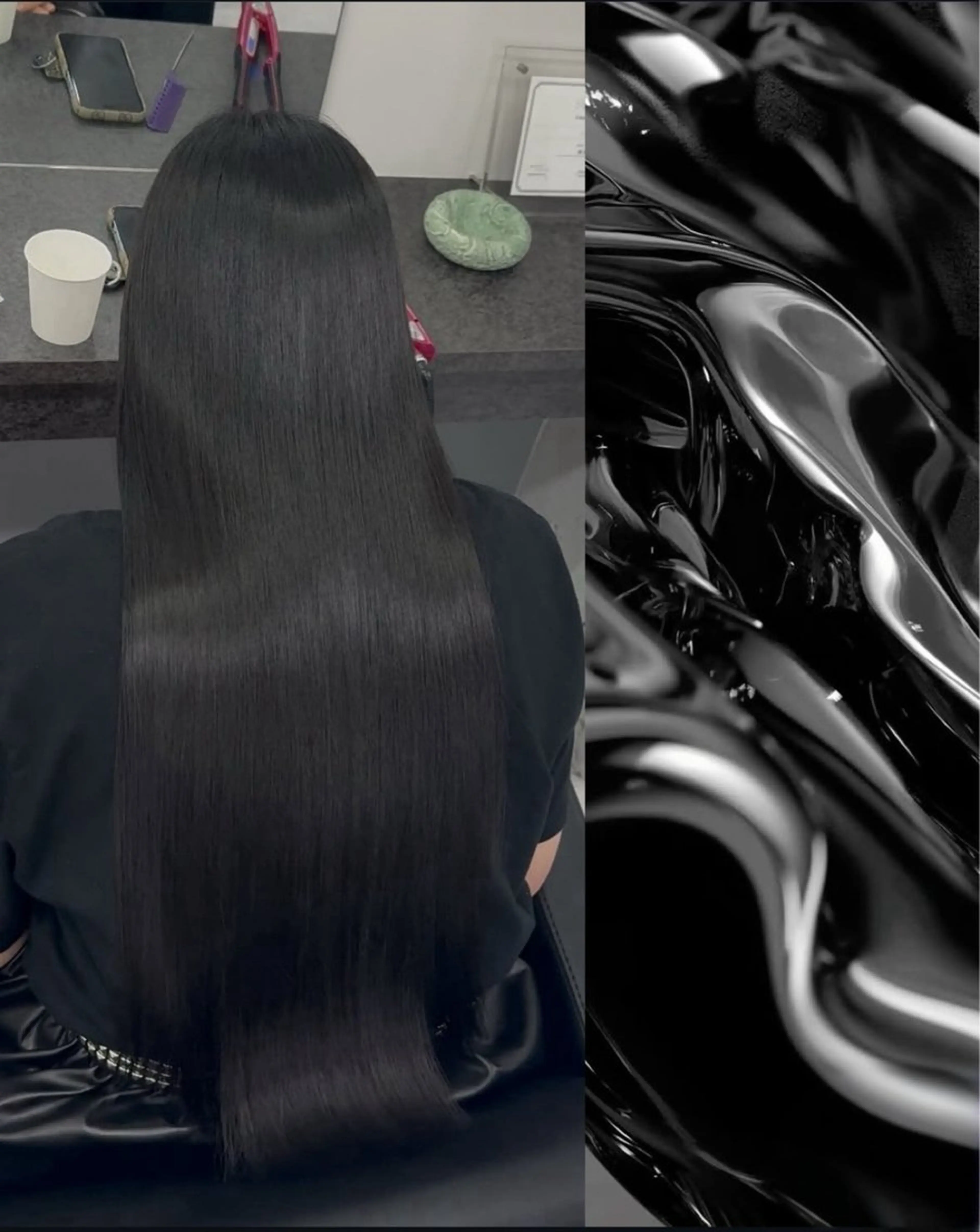 ロング Mi9nonbyRAFTOKYO所属・RAF Yunaのヘアスタイル