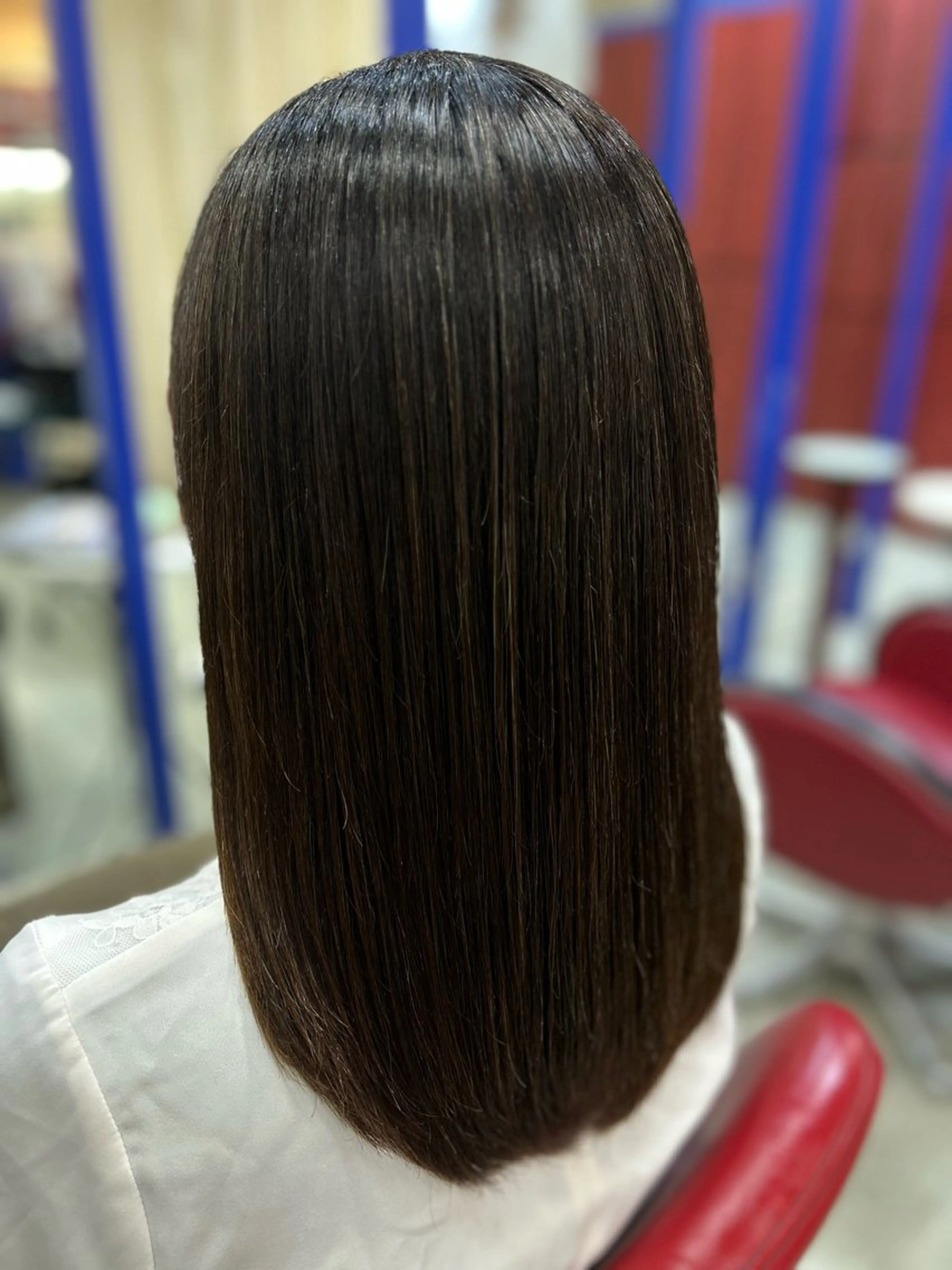 ケアストレート+カットの写真