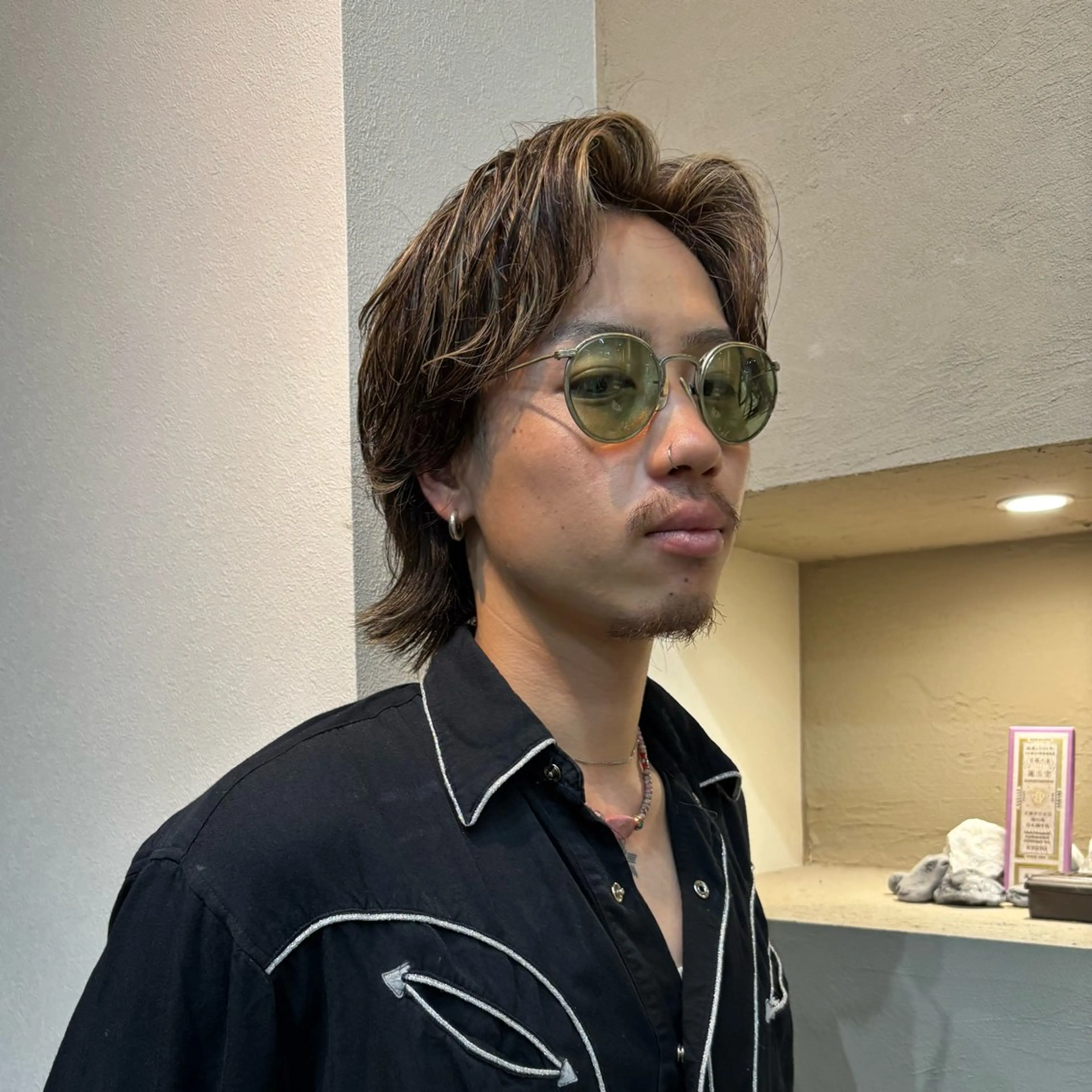 メンズ ヘアカラー トリートメント STAND所属・古賀 光のヘアスタイル