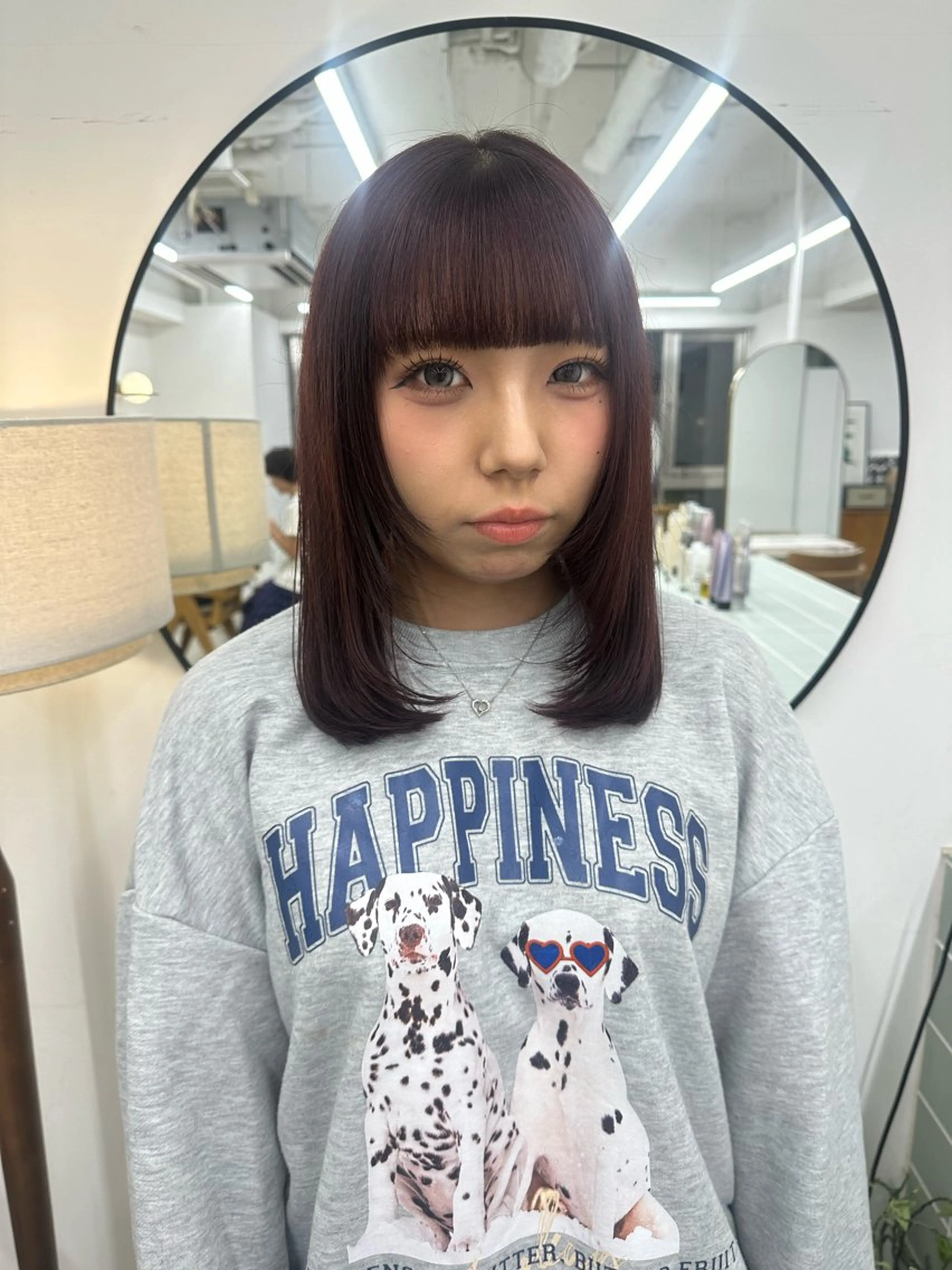 セミロング カラー 【sica】 nanaのヘアスタイル