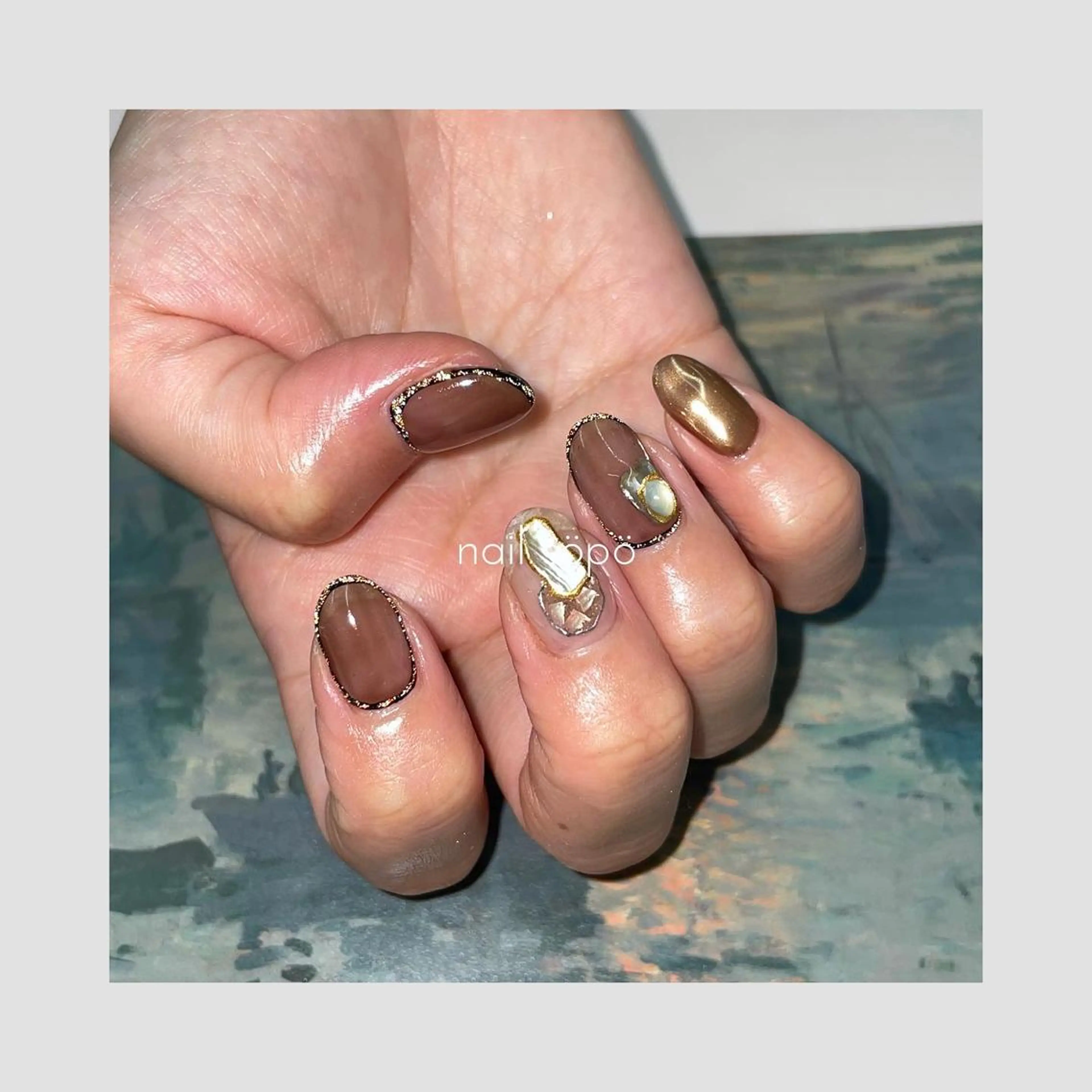 ネイル 自由が丘✳︎奥沢 nail söpöのネイルデザイン