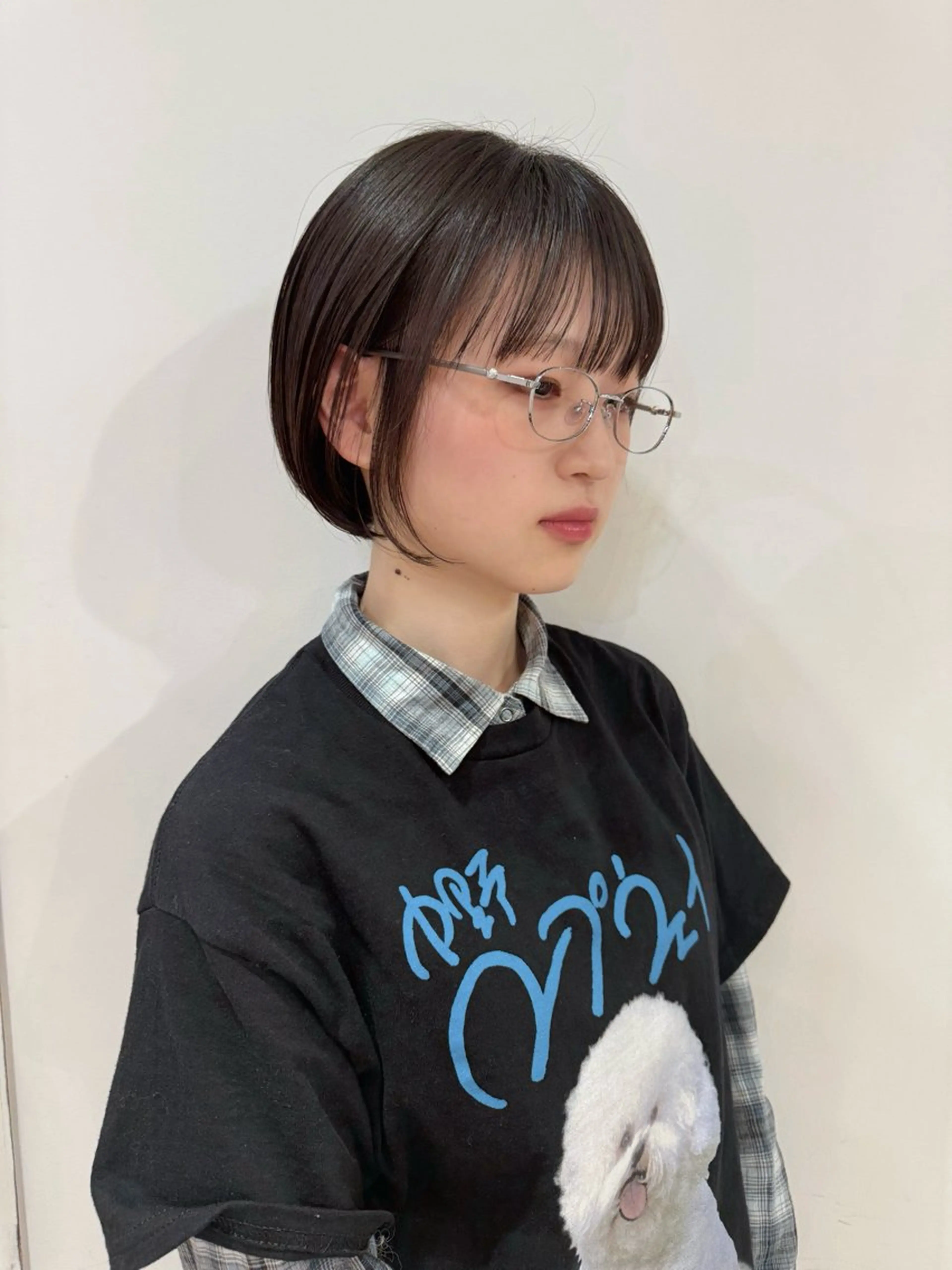 ショート ショートボブ ボブ ショートヘア 韓国ヘア 🎀華澄のヘアスタイル