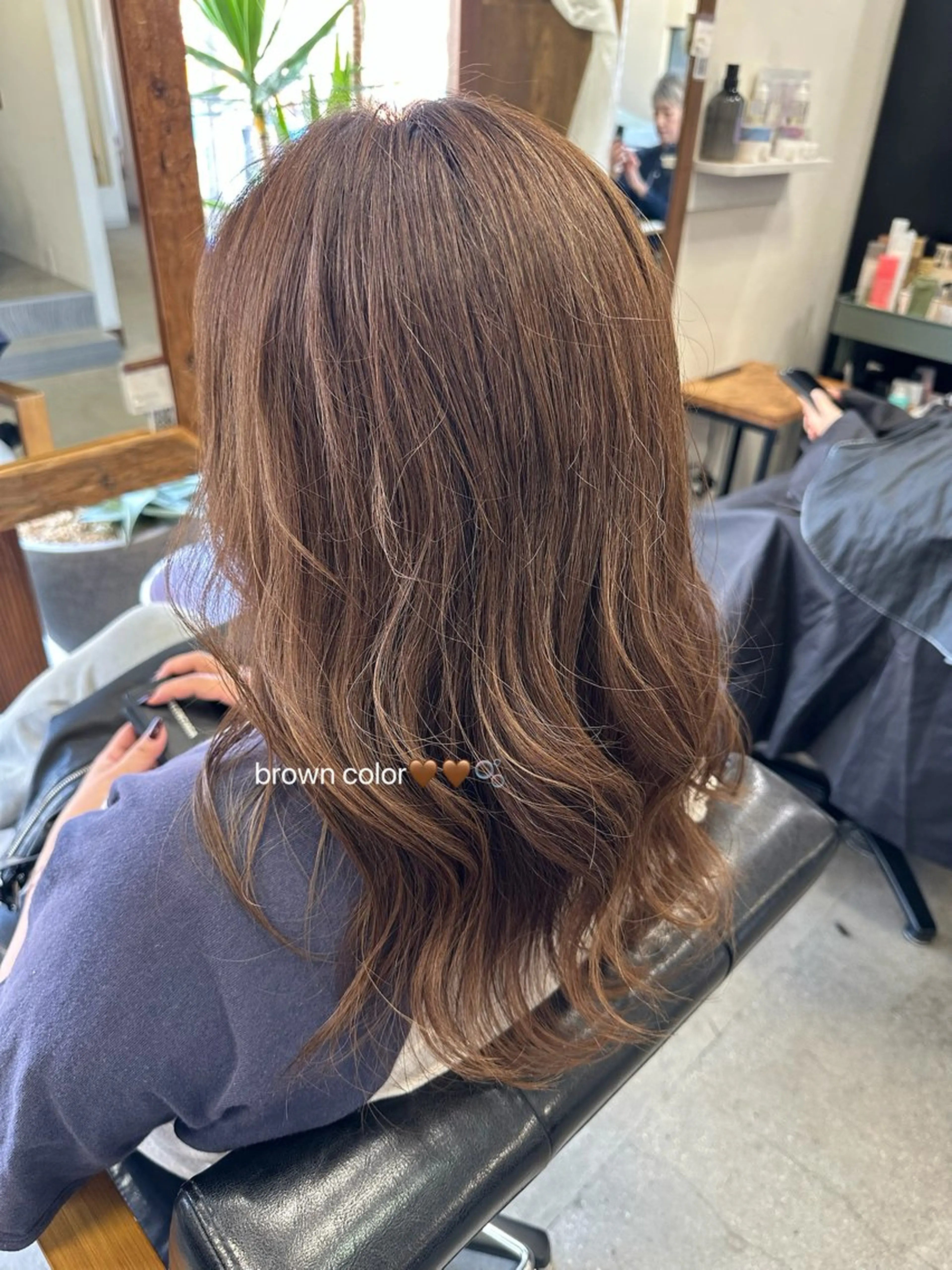 ミディアム カラー ブラウンカラー Nao🌷🌷 モデル様募集中のヘアスタイル