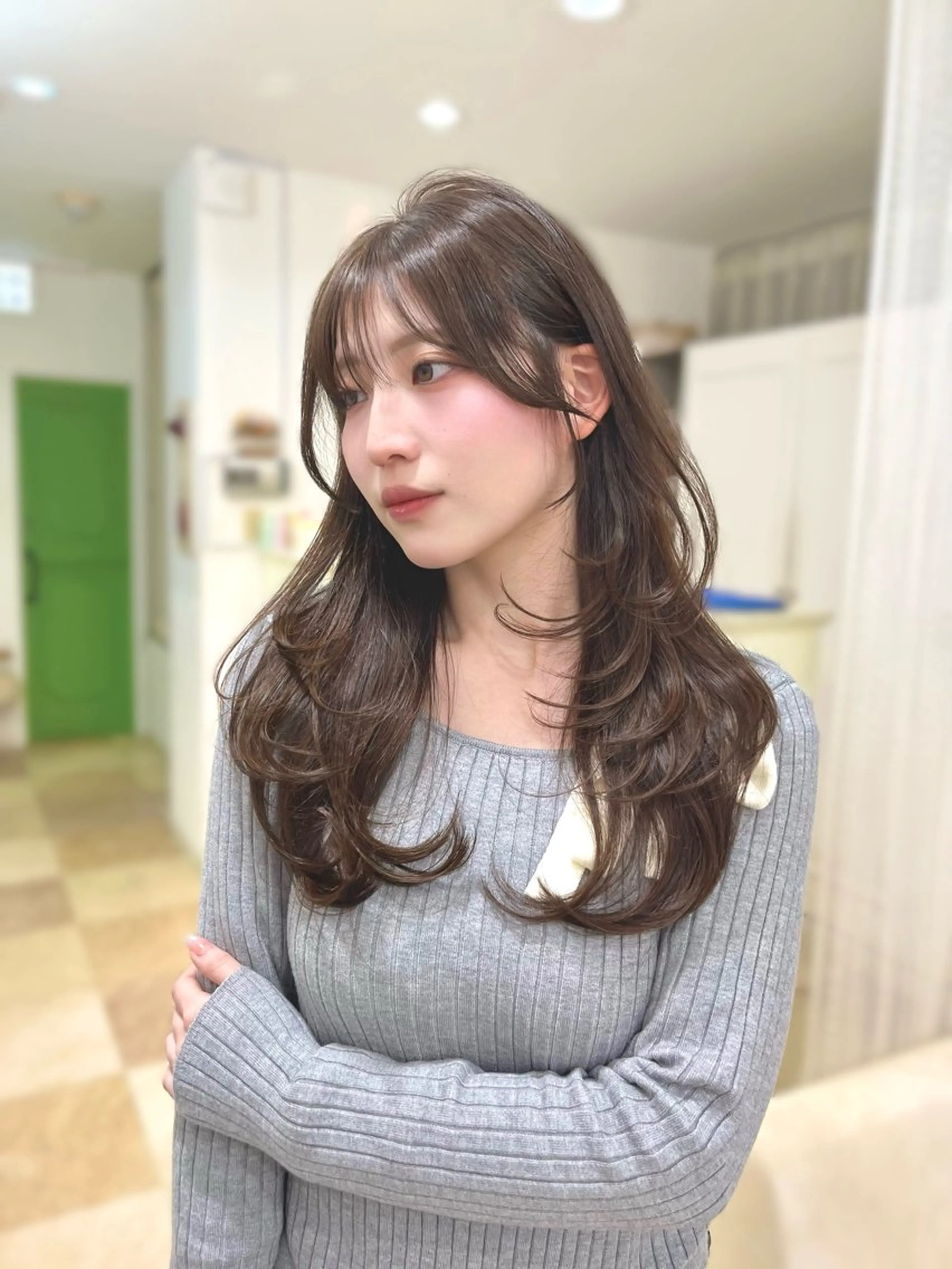 ロング Lufeli所属・🫧いとうりお🫧 ショート/レイヤーのヘアスタイル