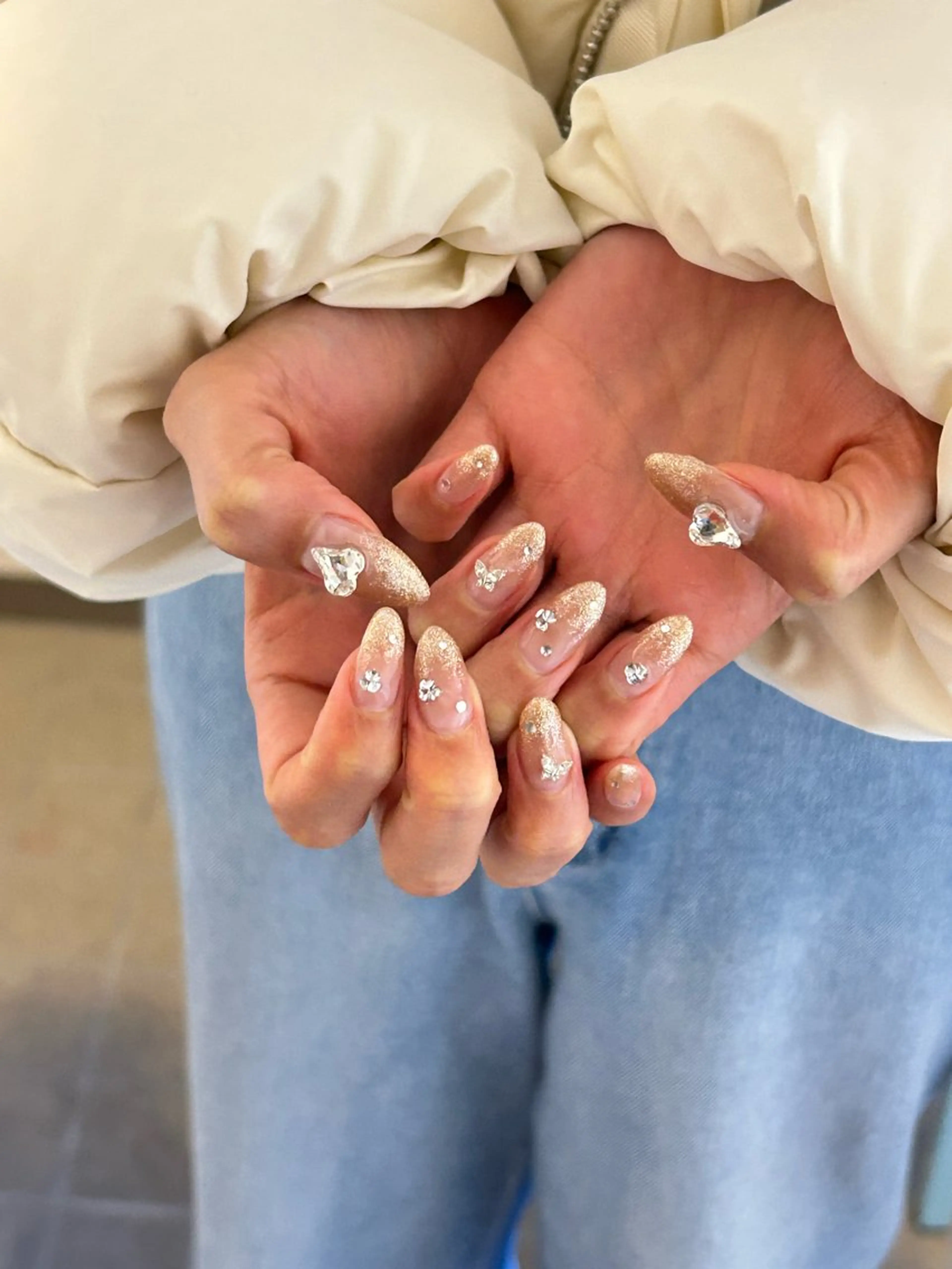 ネイル 持ち込み ハンドネイル Aimer Ciel エメシエル大宮ネイルのネイルデザイン