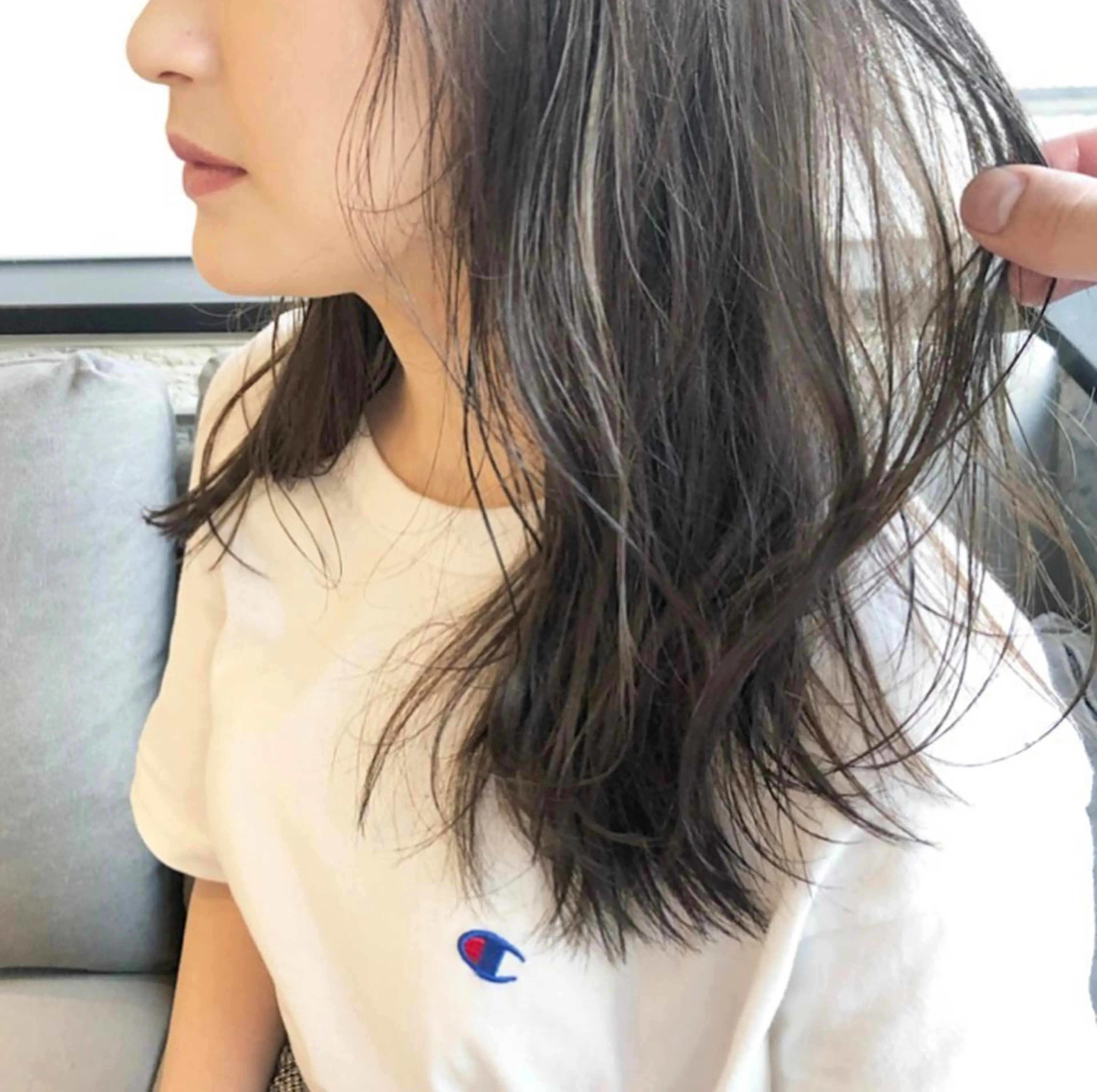 ミディアム ✨髪質改善　美髪✨ 縮毛　井上 大誠のヘアスタイル