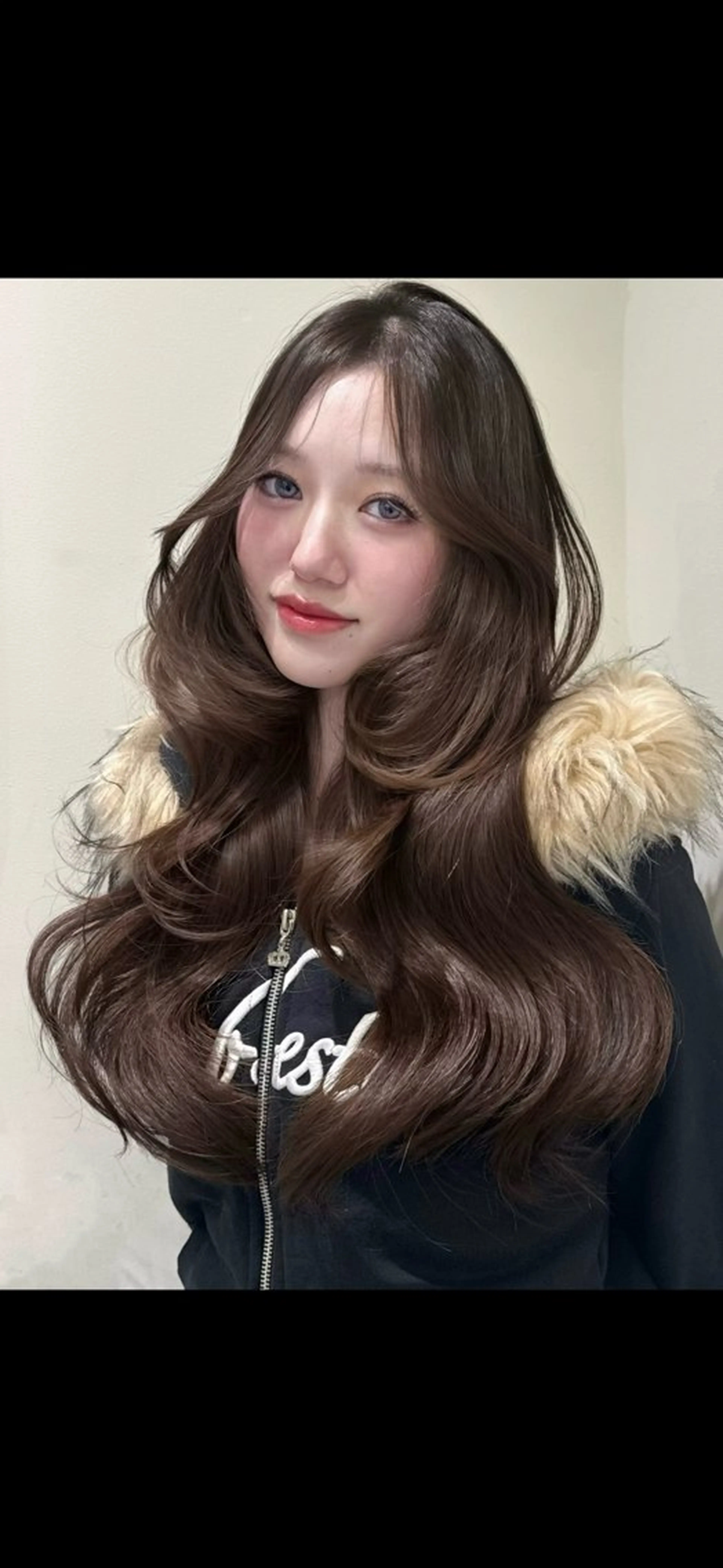 ロング カット ヘアカラー 韓国レイヤー💋/ ワンホン/NANAのヘアスタイル