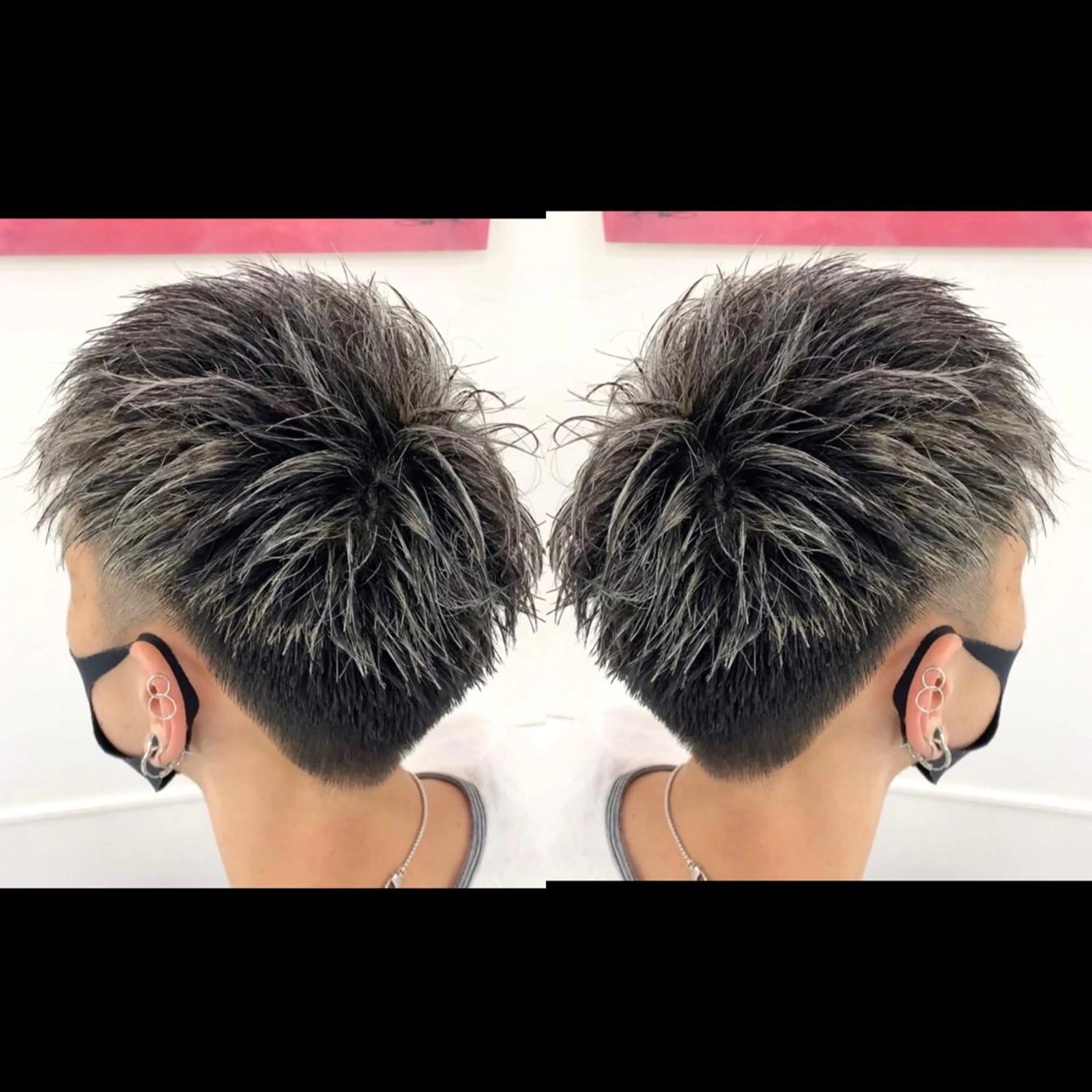 ミディアム カラー メンズ ミディアムパーマ アップバング フェードカット メンズハイライト メンズメッシュ ヘアカラー トリートメント 🔮メンズ縮毛矯正 毛流れパーマ💎竹永のヘアスタイル