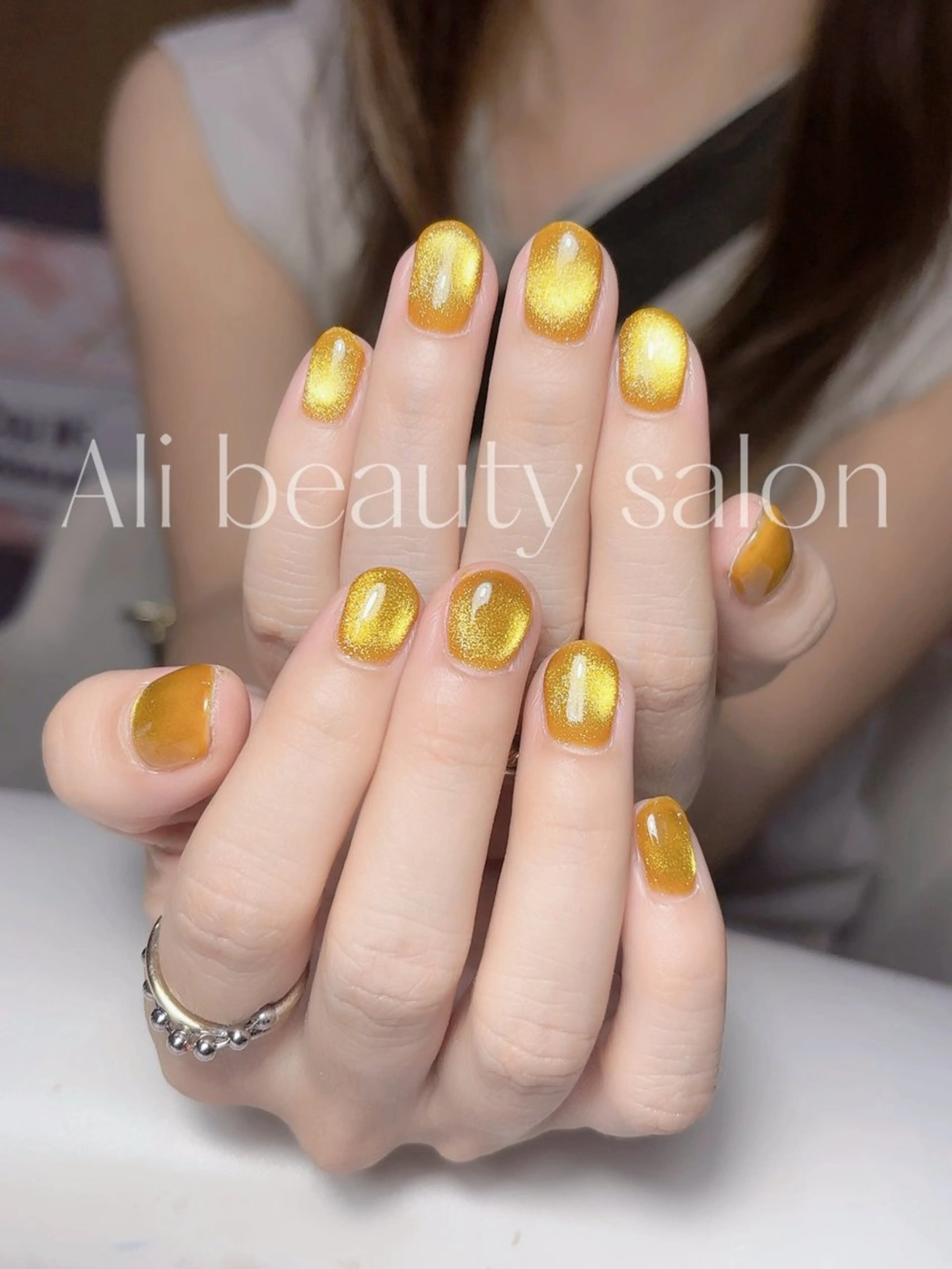 ネイル マグネットネイル ハンドネイル Ali 新小岩 ネイル専門のネイルデザイン