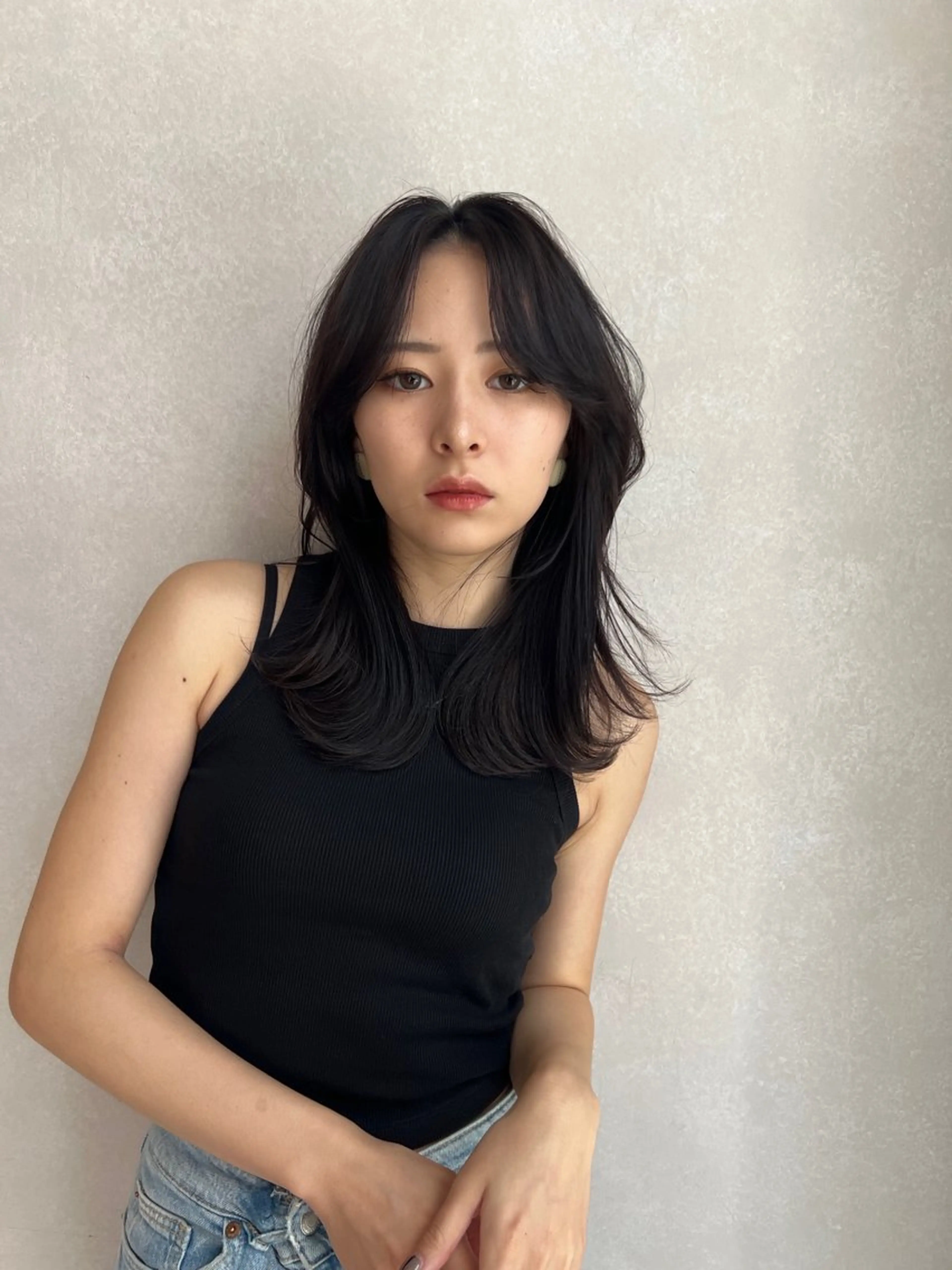 ロング ロングレイヤー レイヤーカット ロング レイヤーカット/ くびれヘア佐藤大空のヘアスタイル