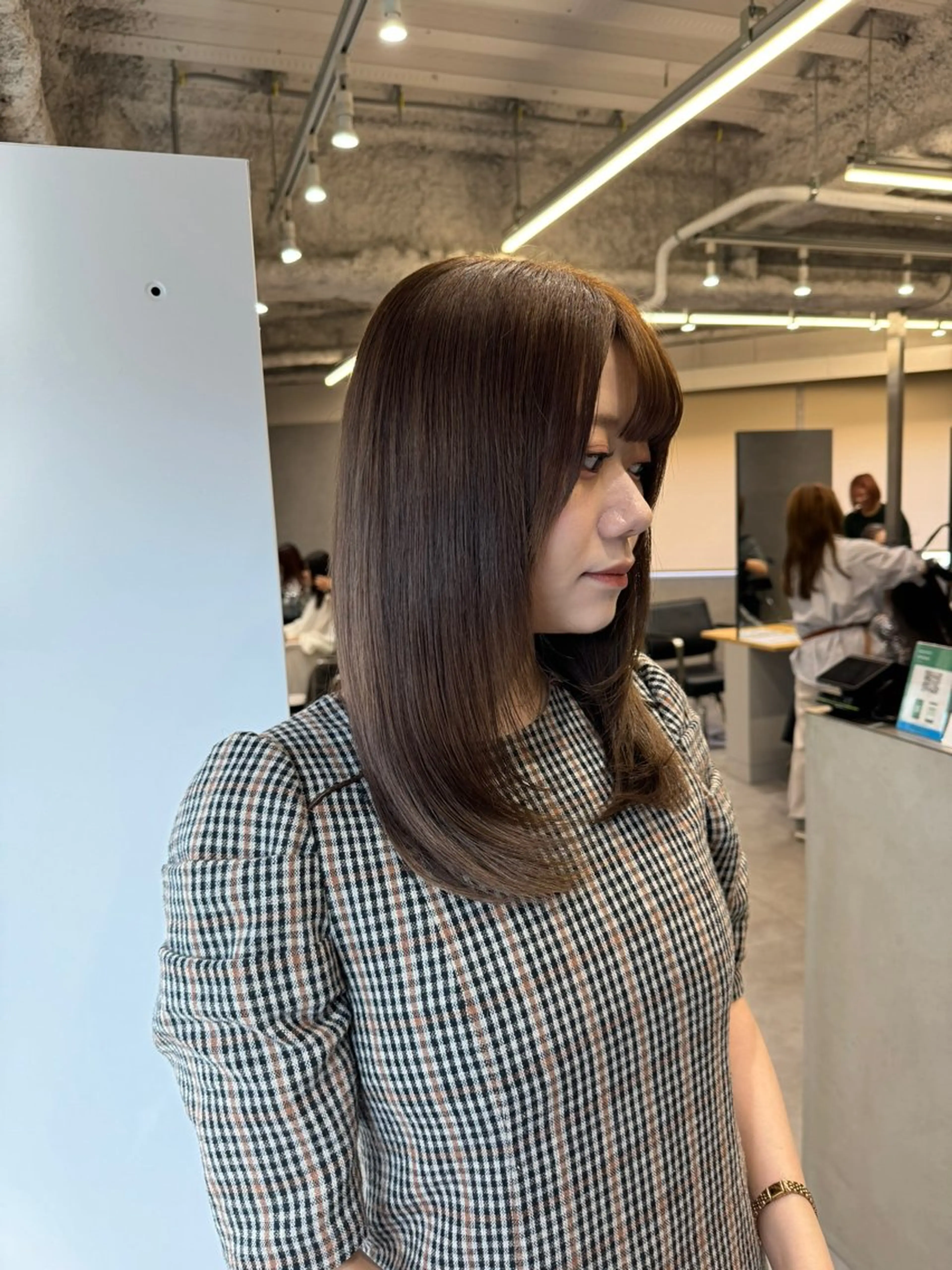 カラー ベージュカラー NAO/ 髪質改善/艶カラーのヘアスタイル