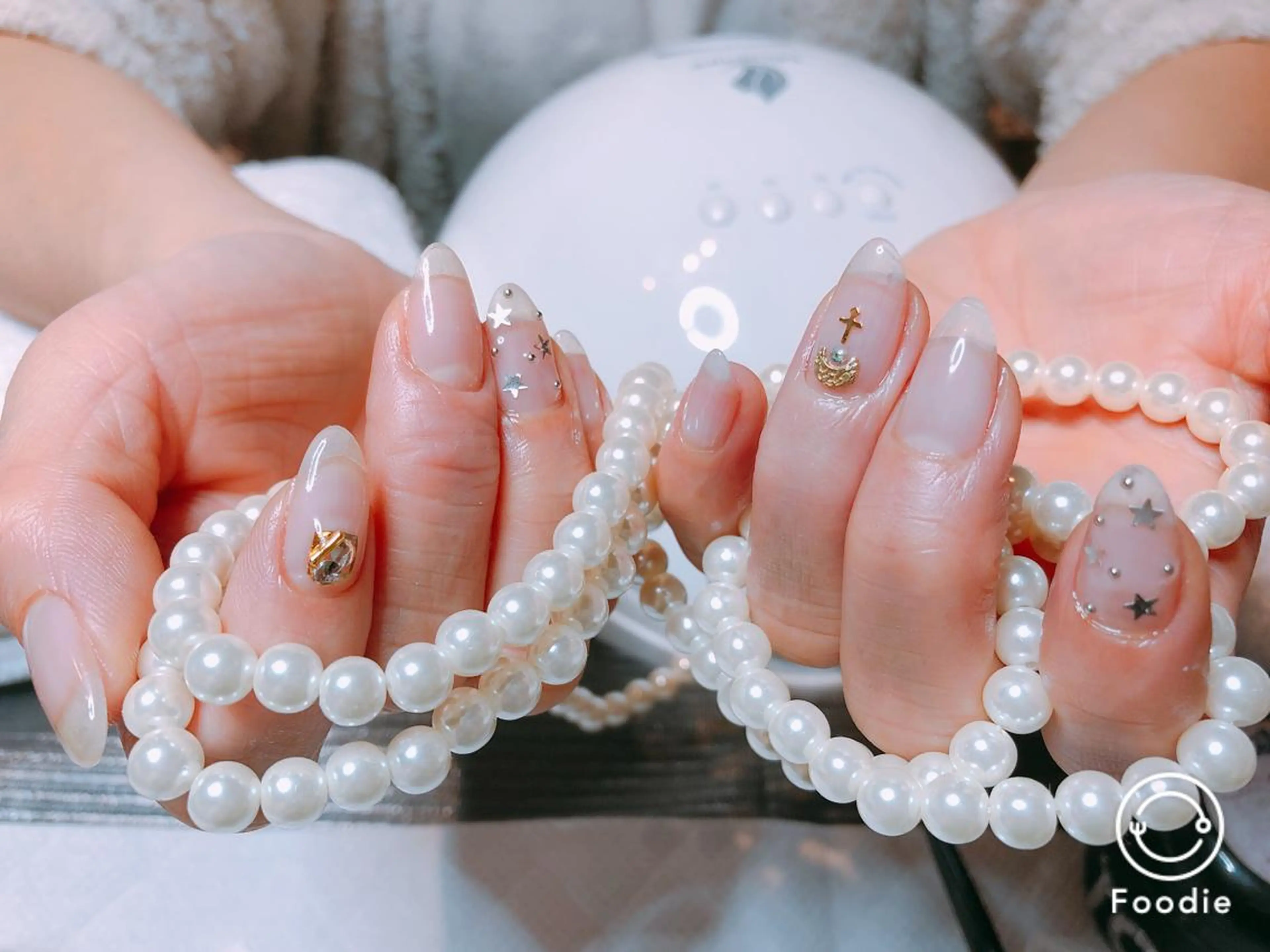 ロング ネイル 長さ出し専門 nynaのネイルデザイン