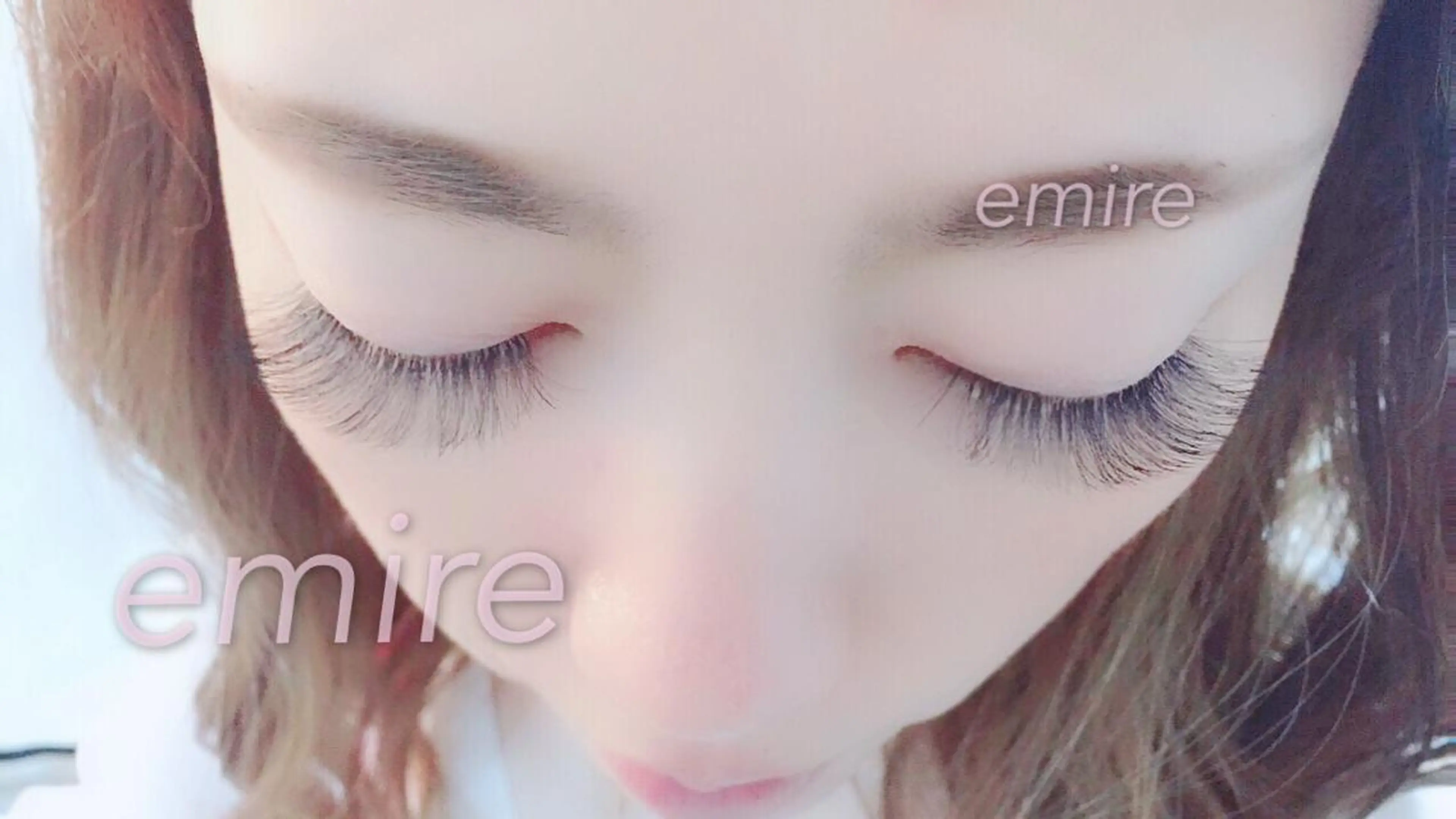 マツエク・マツパ ボリュームラッシュ マツエク emire ビューティーサロンのマツエク・マツパデザイン