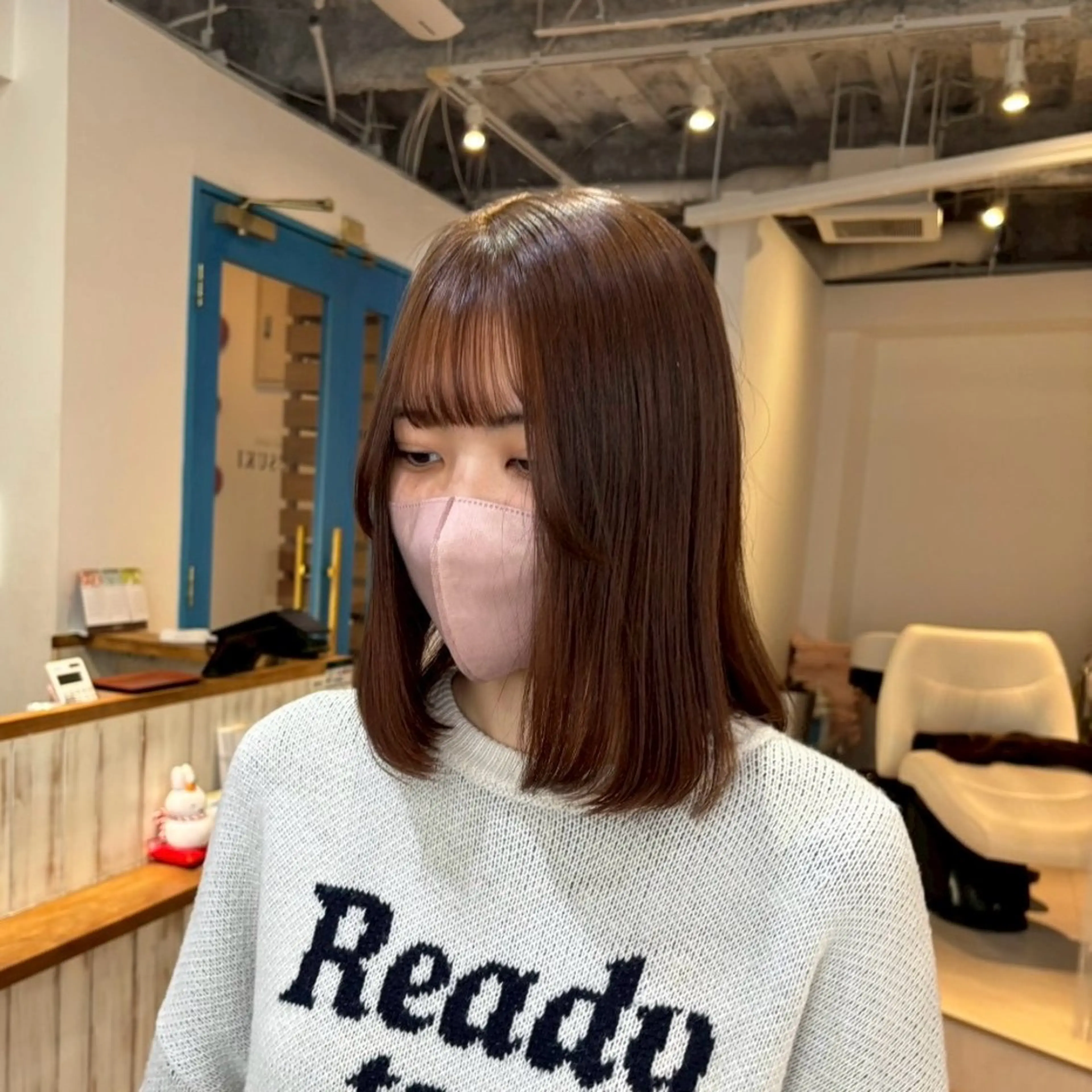 ショート カラー ヘアカラー トリートメント RINNO🌷艶髪/ 透明感&艶カラーのヘアスタイル