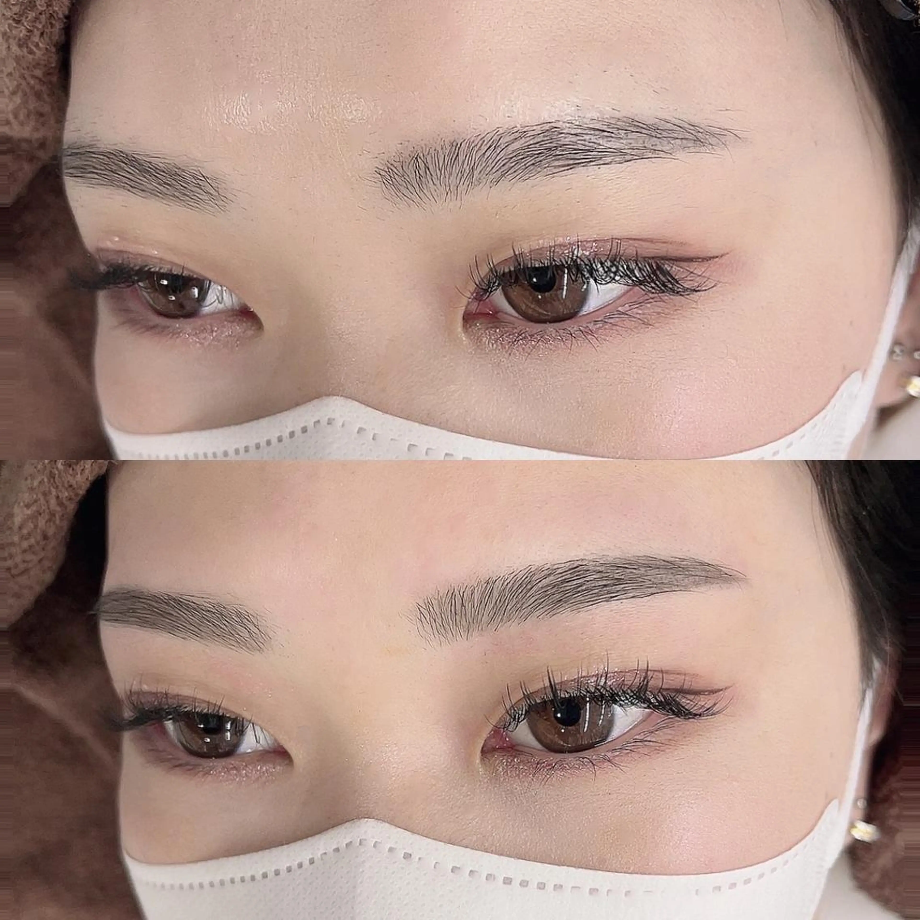 パーマ アイブロウ オルチャンヘア BEIGE 金山 🌹RUKAのマツエク・マツパデザイン