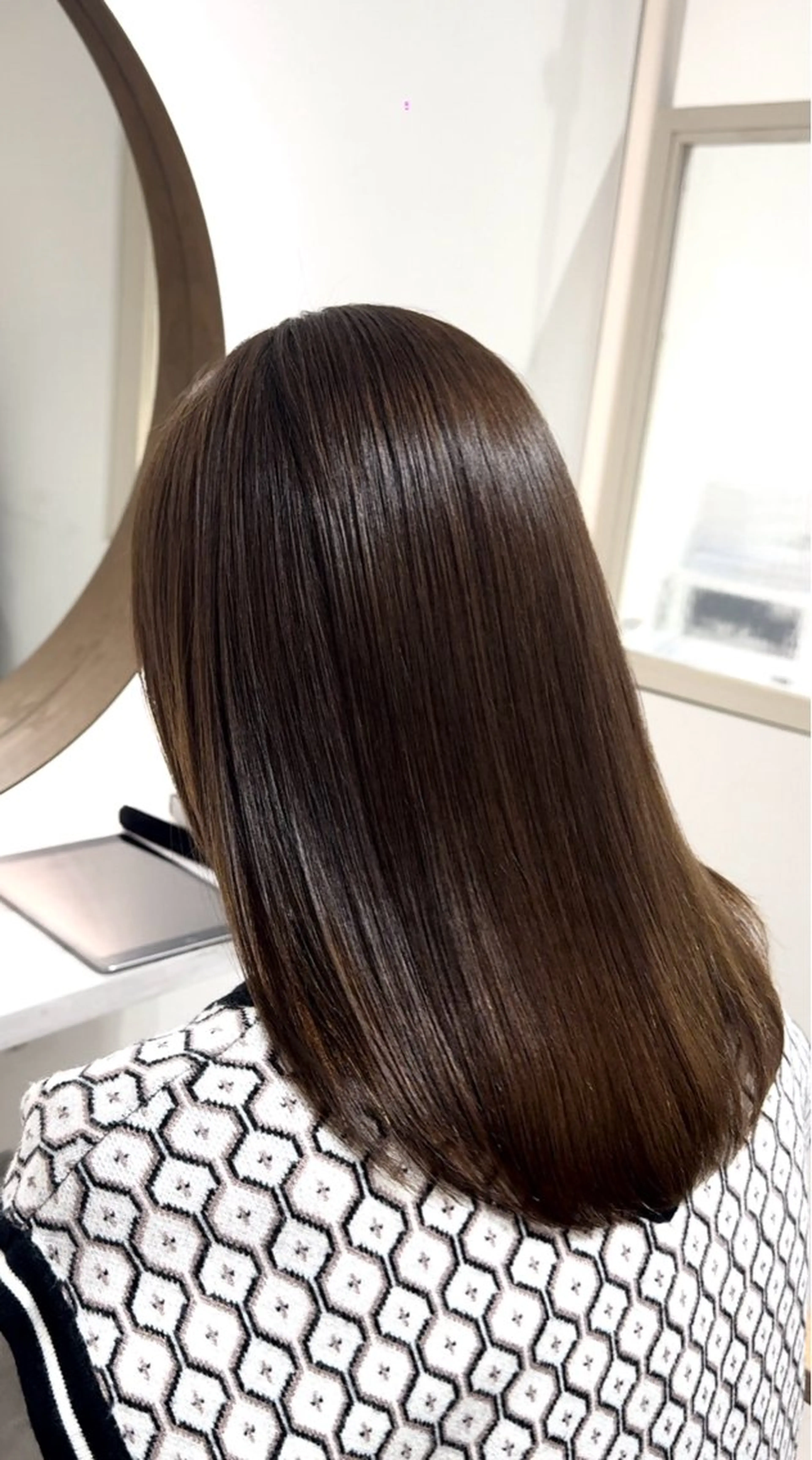 ミディアム カット ヘアカラー chill仙台所属・藤田 一樹のヘアスタイル