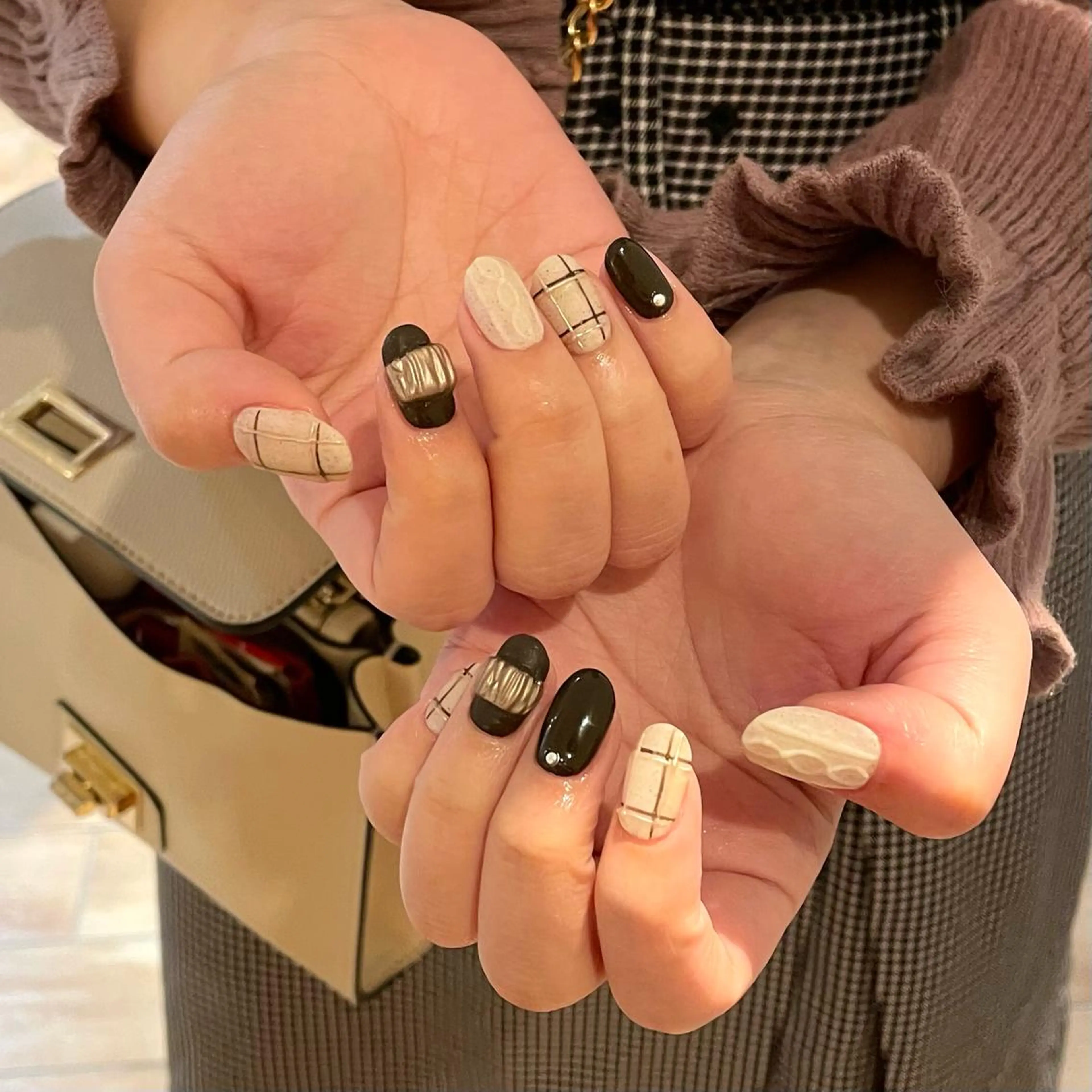 ネイル ハンドネイル 新井 ひなののネイルデザイン