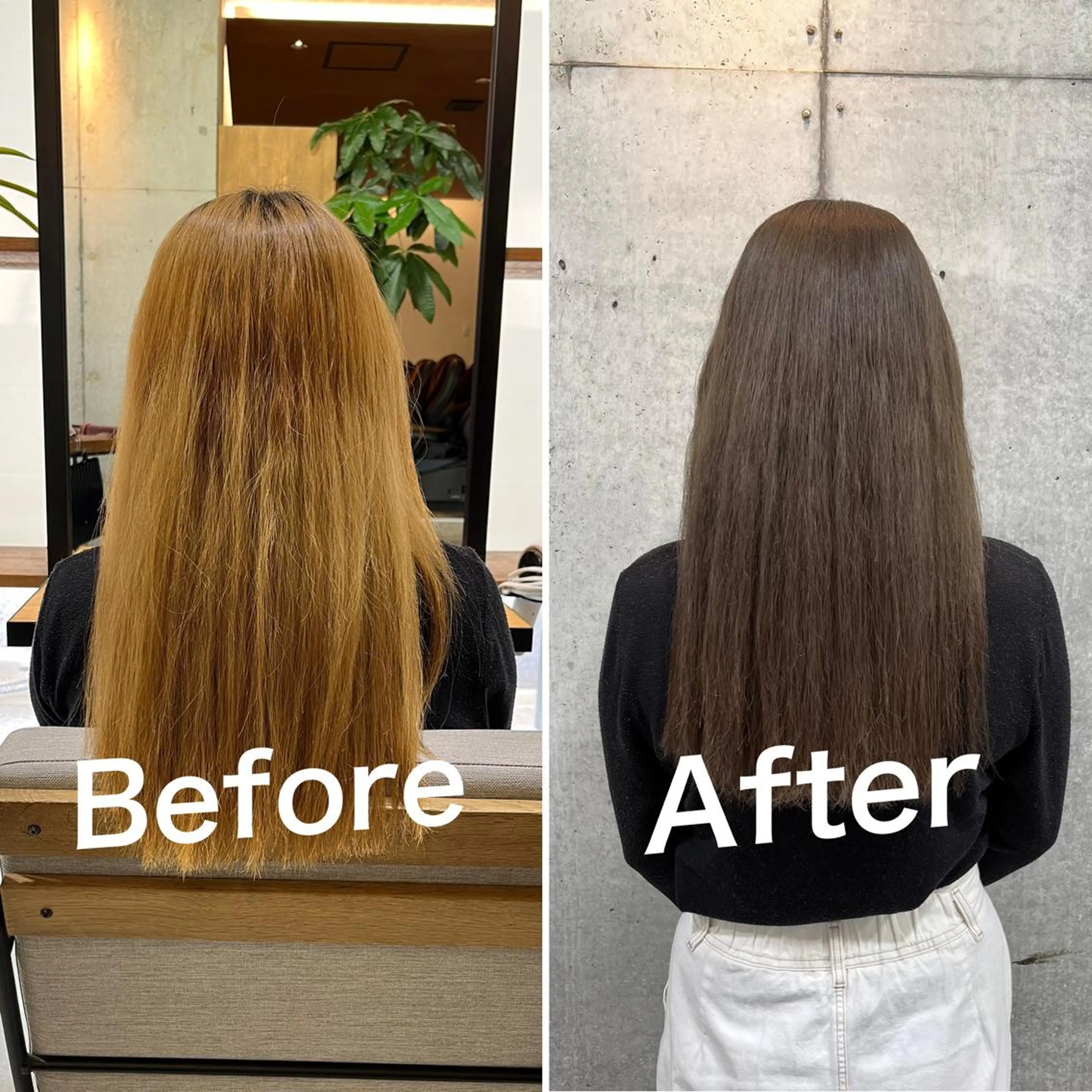 ロング カット ヘアカラー 佐瀬竜矢PRIMAL /portのヘアスタイル