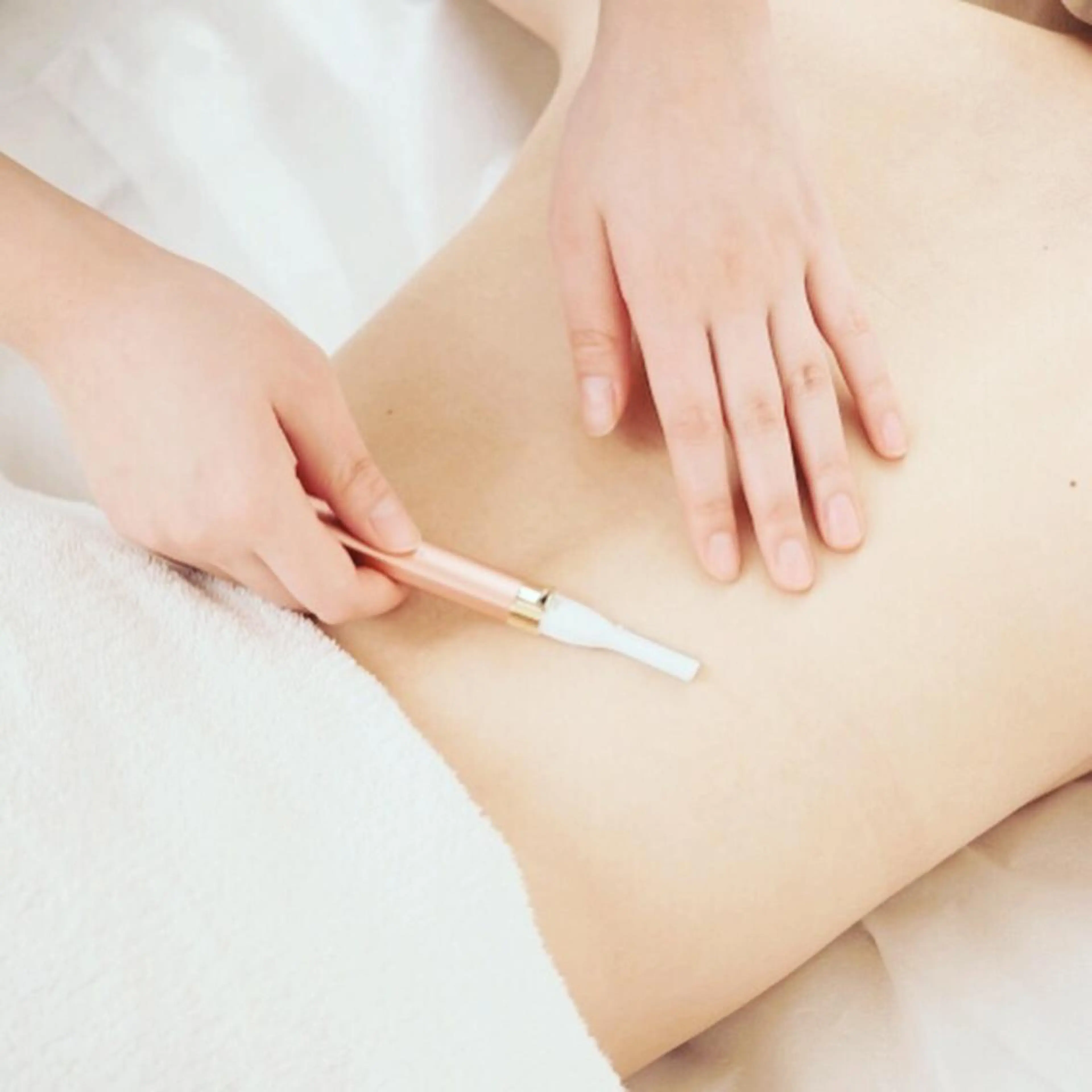 顔、VIO含む全身脱毛。脱毛で痛い!時間が長いと感じた方、是非お試し下さい✨痛みなくつるつるのお肌に😊の写真