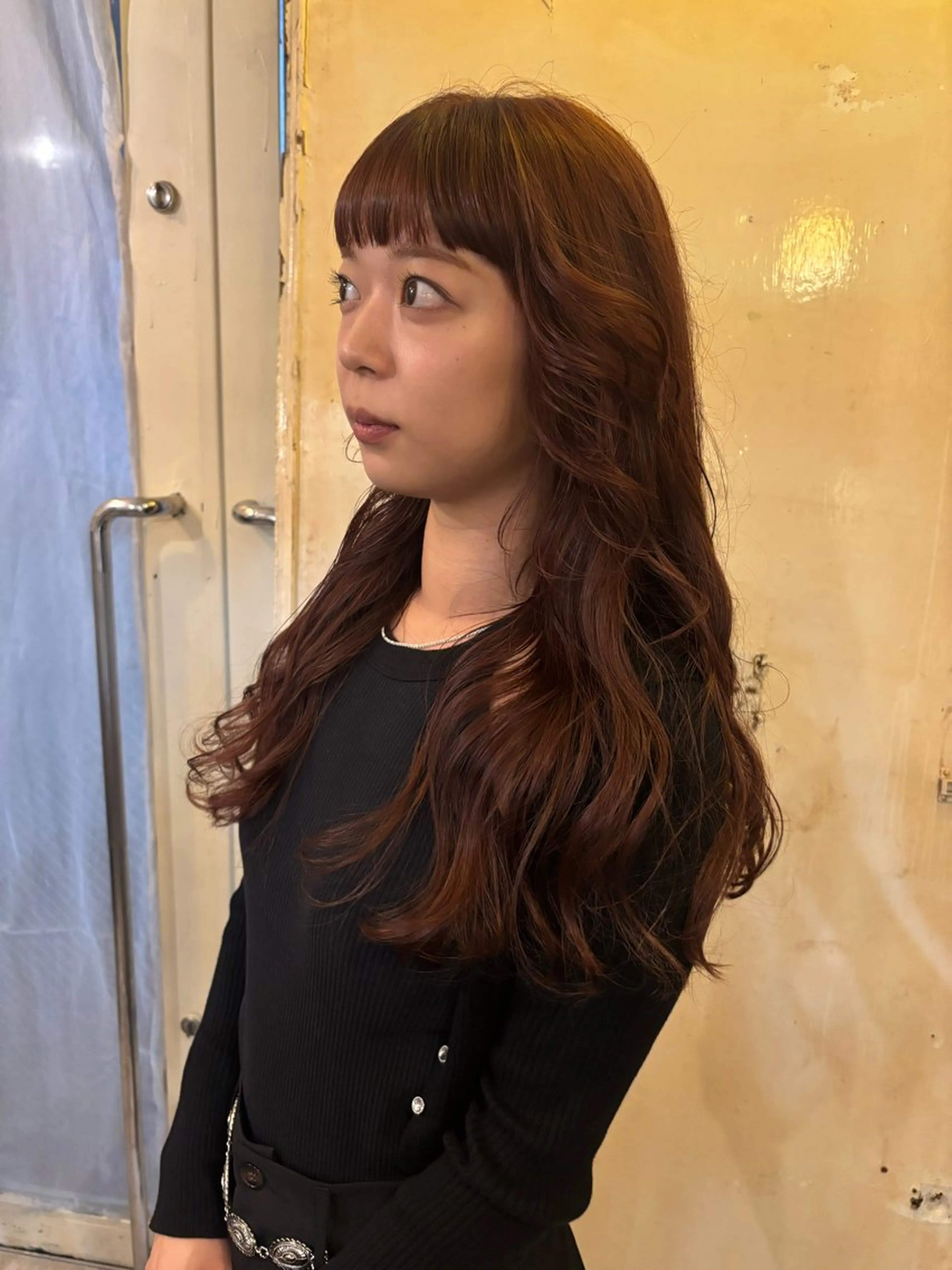 ロング カット ヘアカラー sea's所属・ヒラカホ/矢場町/ ブリーチ/似合わせのヘアスタイル