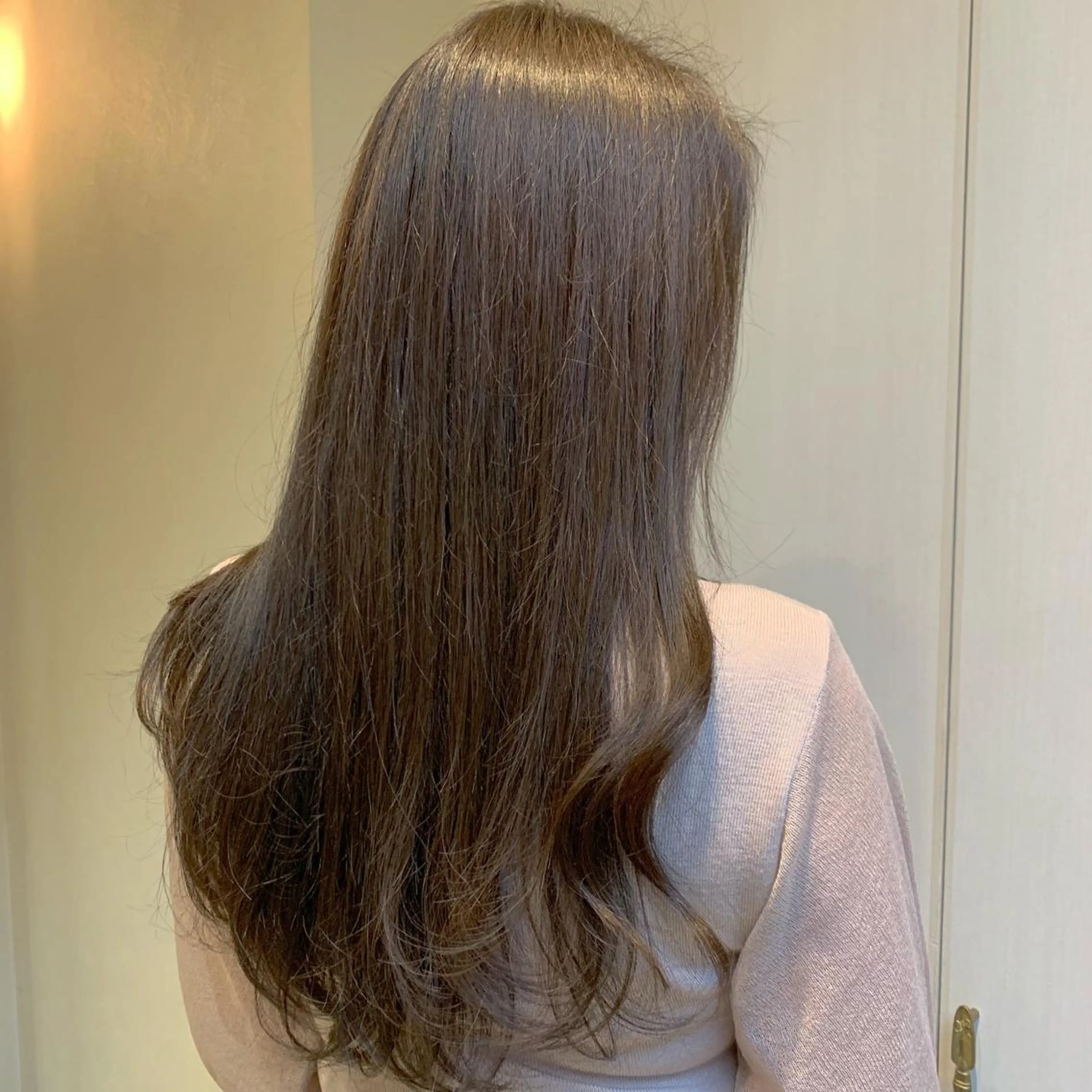 ロング カラー 💖レイヤー×美髪 💖momoのヘアスタイル