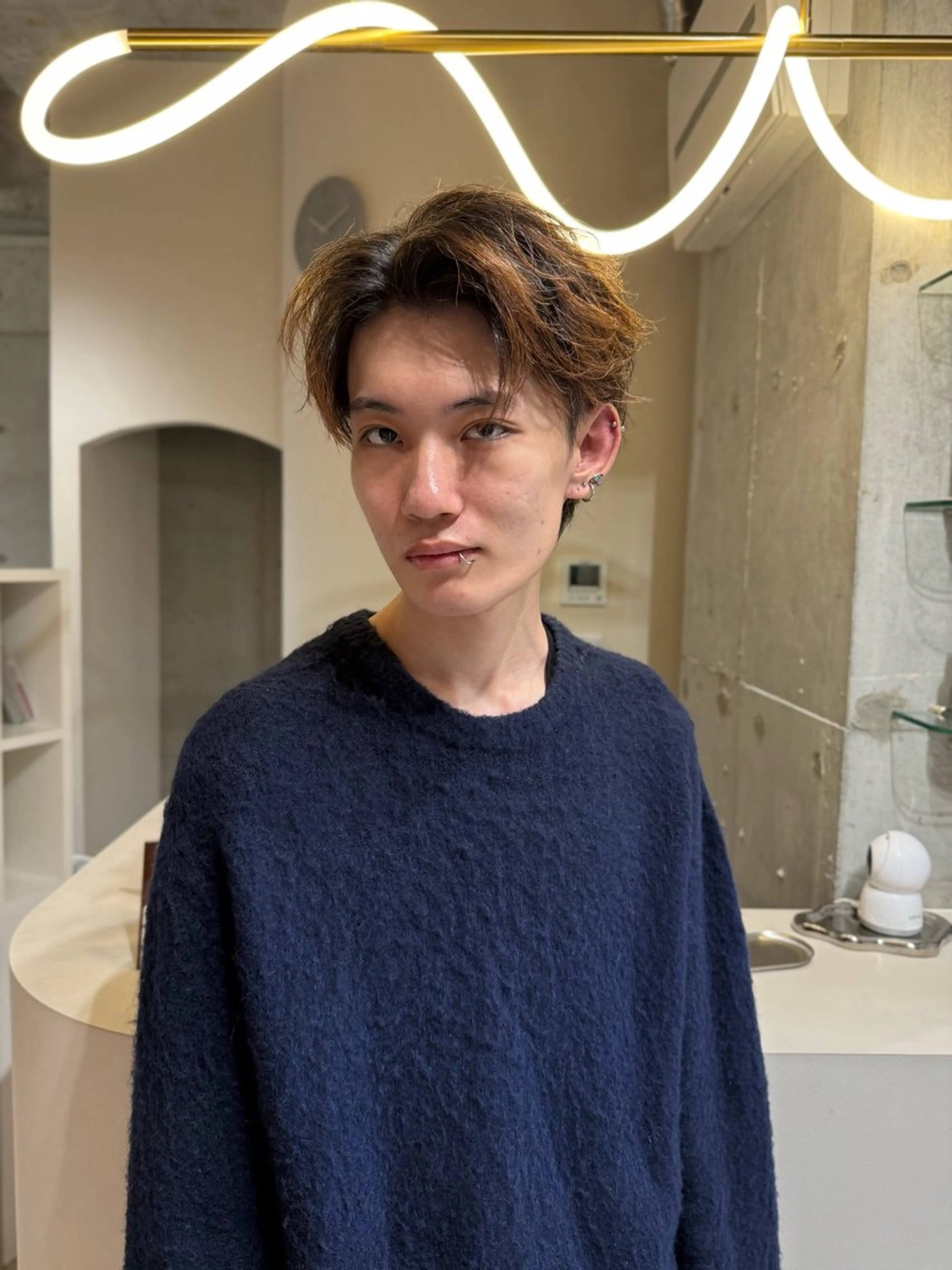 ショート カット パーマ メンズ/パーマ Remのヘアスタイル